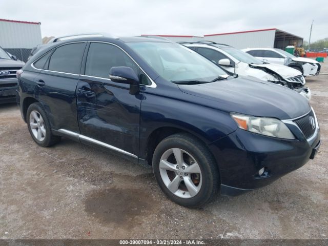 LEXUS RX 350 2010 2t2bk1ba4ac036727