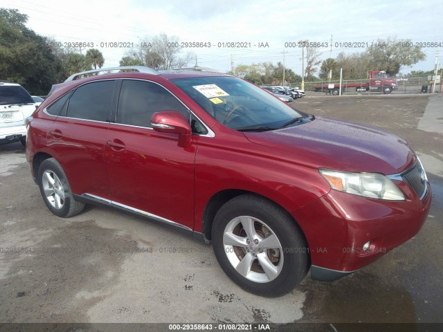 LEXUS RX 350 2010 2t2bk1ba4ac037070