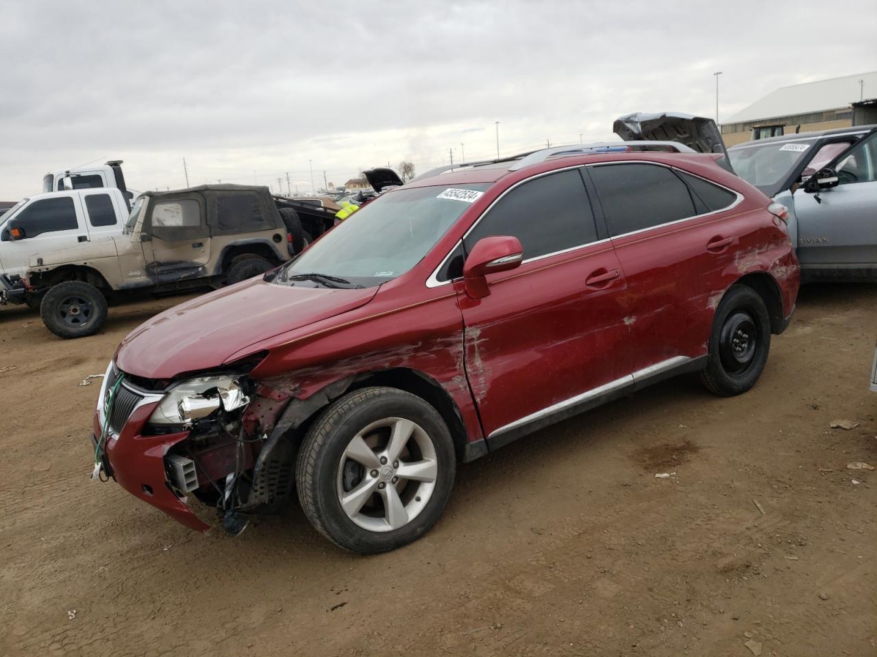 LEXUS RX 2011 2t2bk1ba4bc116627