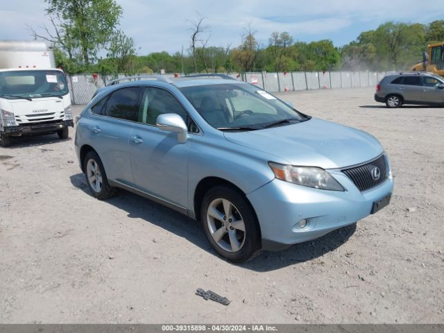 LEXUS RX 350 2011 2t2bk1ba4bc116952