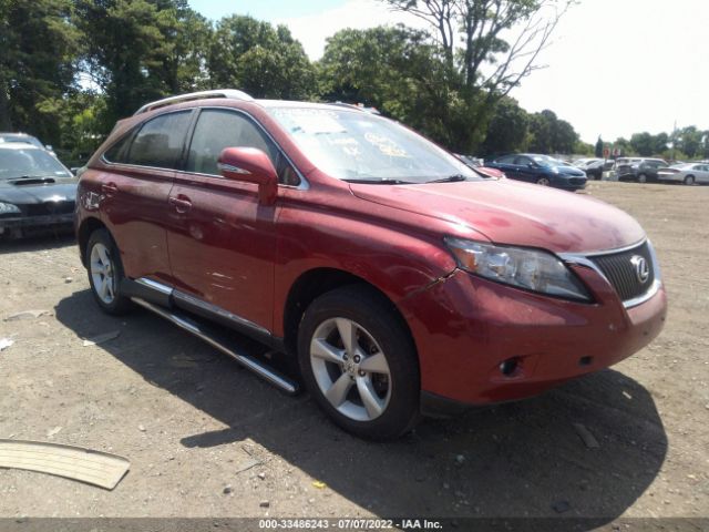 LEXUS RX 350 2010 2t2bk1ba5ac009827