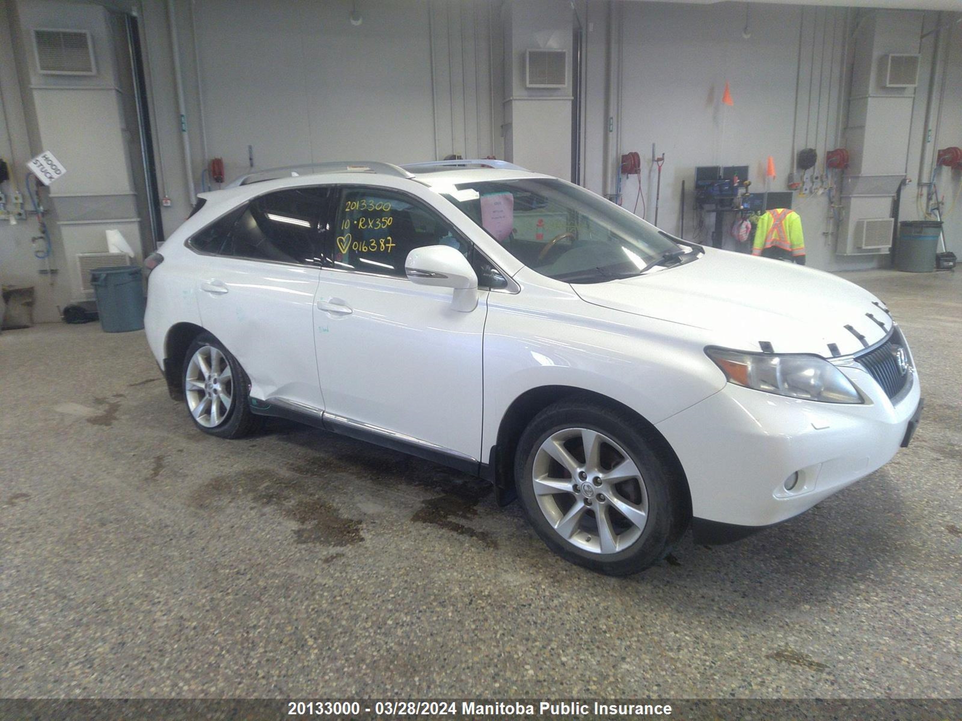 LEXUS RX 2010 2t2bk1ba5ac016387