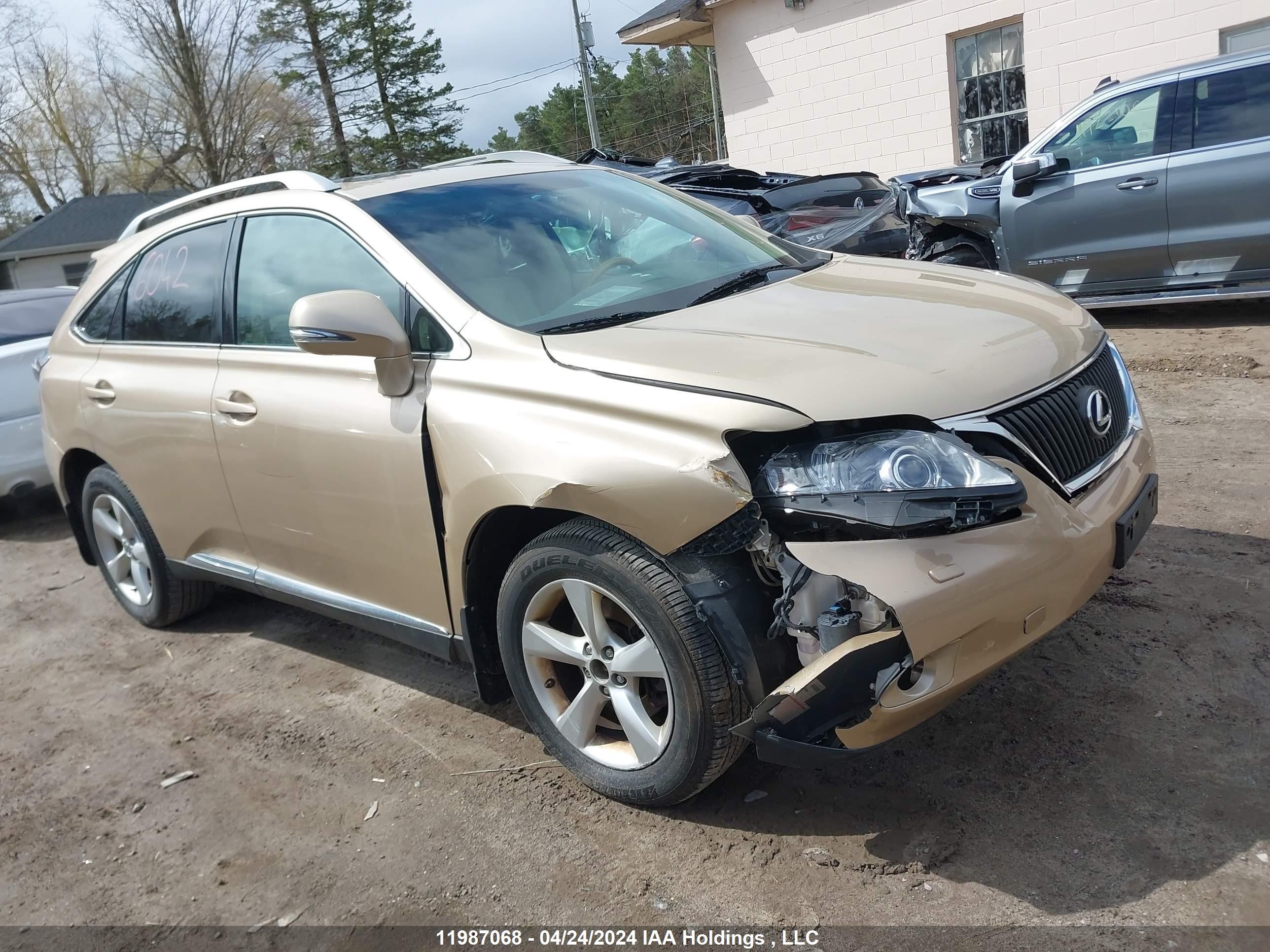 LEXUS RX 2010 2t2bk1ba5ac042164