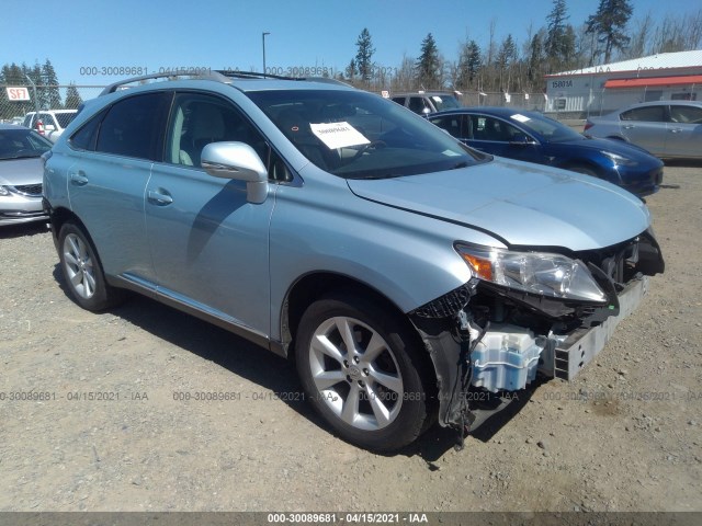 LEXUS RX 350 2010 2t2bk1ba6ac005687