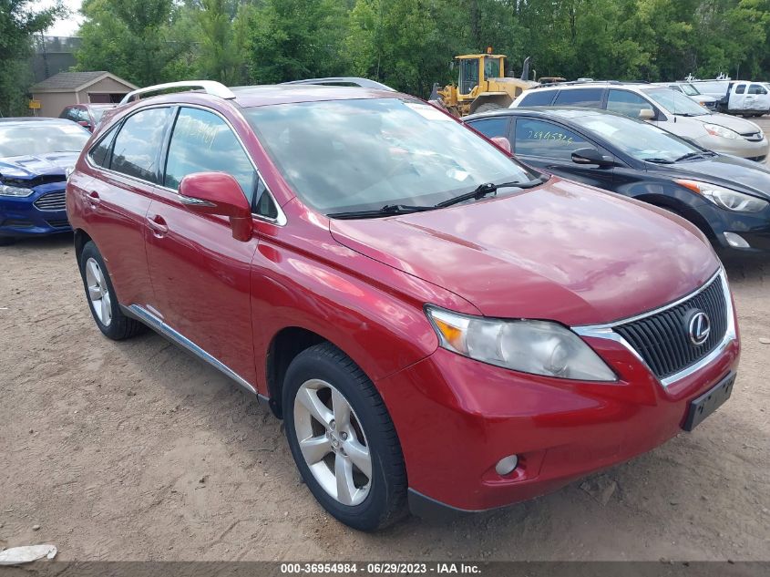 LEXUS RX 2010 2t2bk1ba6ac009951