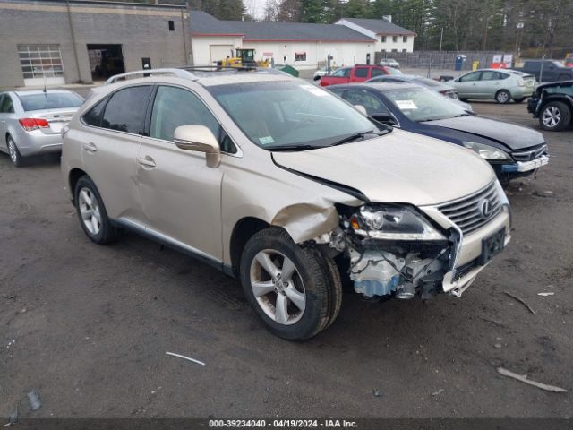 LEXUS RX 350 2013 2t2bk1ba6dc160602