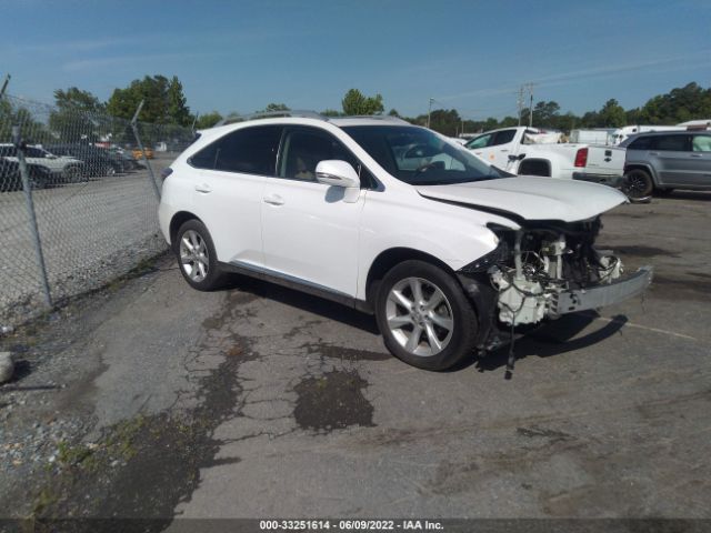 LEXUS RX 350 2010 2t2bk1ba7ac047947