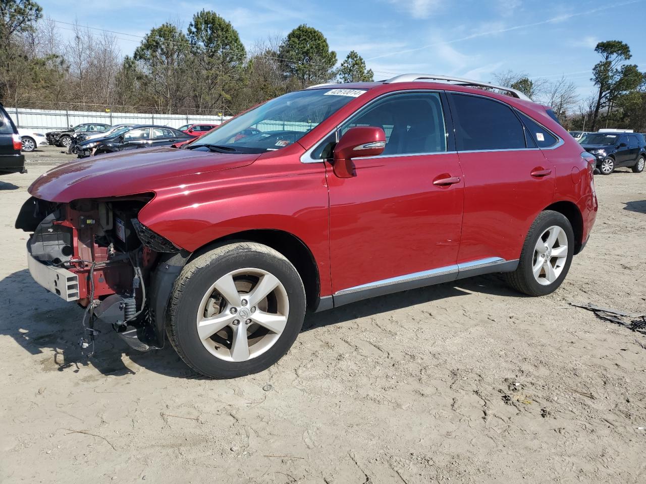 LEXUS RX 2011 2t2bk1ba7bc085759