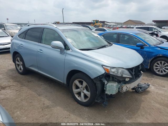 LEXUS RX 350 2012 2t2bk1ba7cc144911