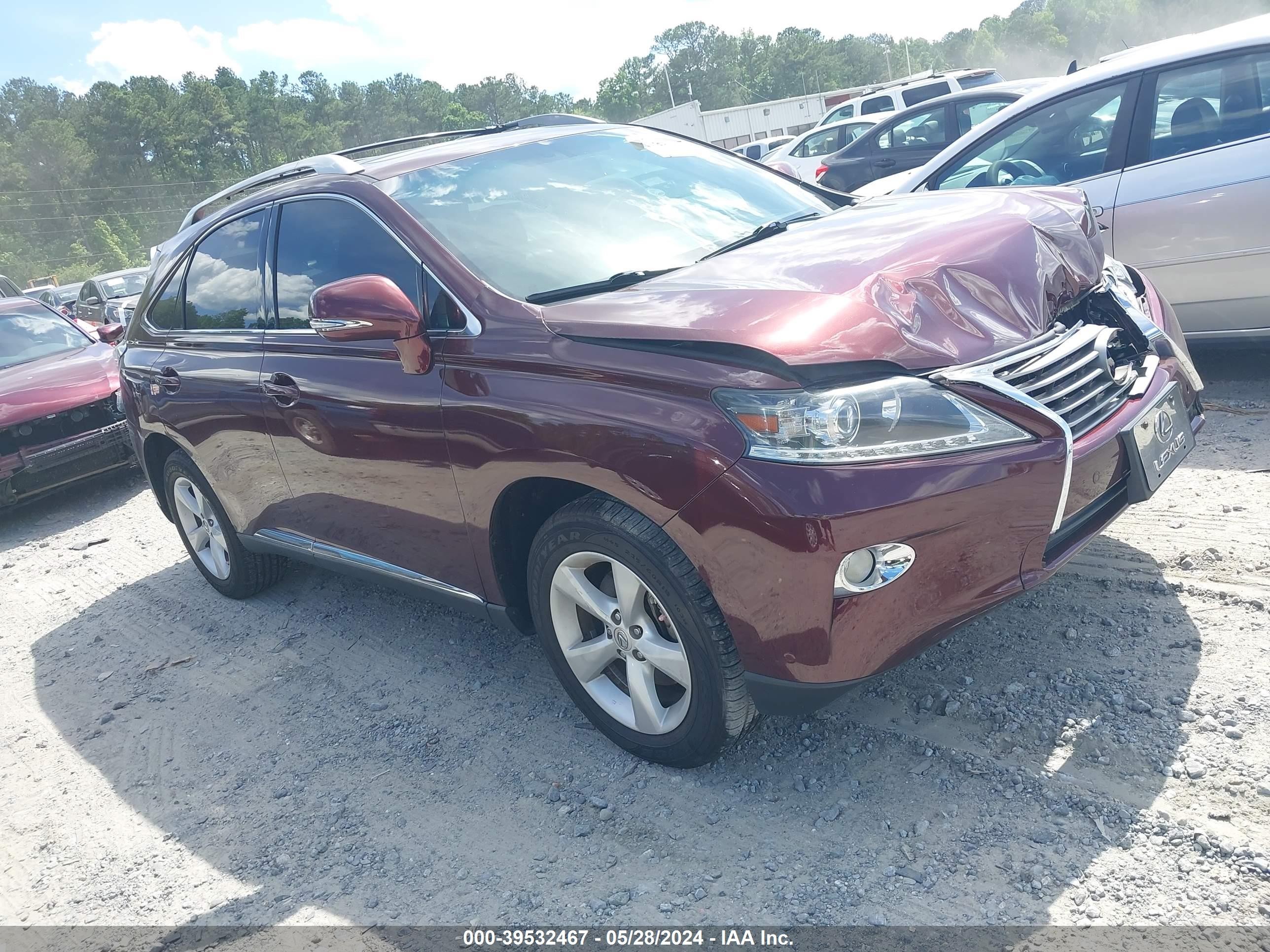 LEXUS RX 2013 2t2bk1ba7dc201187