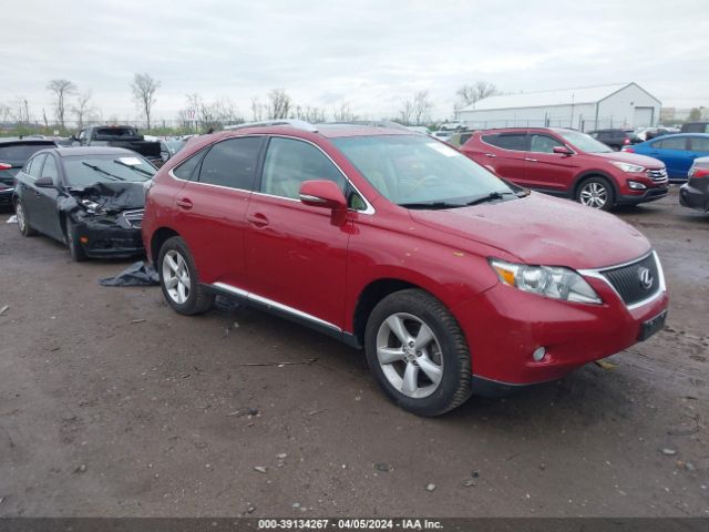 LEXUS RX 350 2010 2t2bk1ba8ac059962