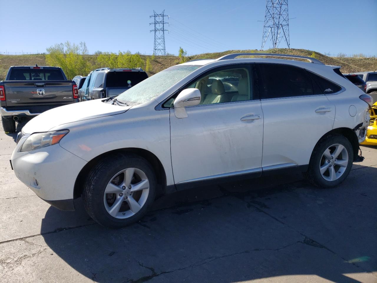 LEXUS RX 2011 2t2bk1ba8bc117389