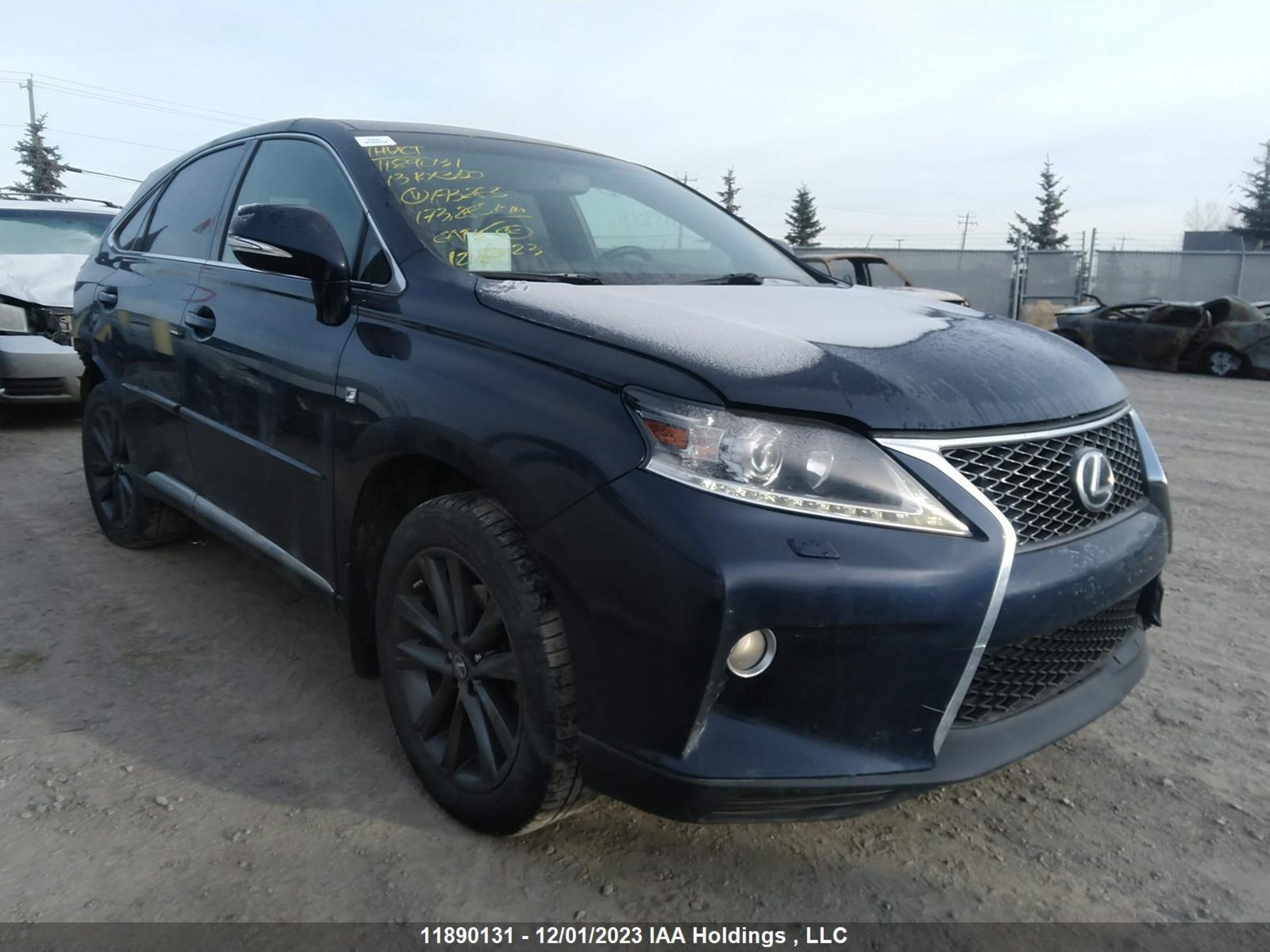 LEXUS RX 2013 2t2bk1ba8dc173285