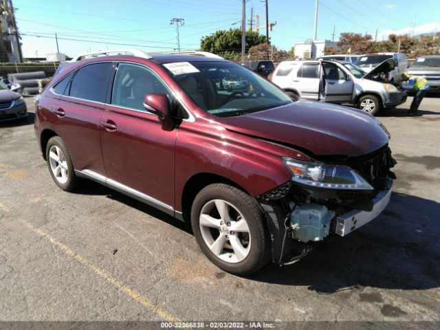 LEXUS RX 350 2013 2t2bk1ba8dc187834