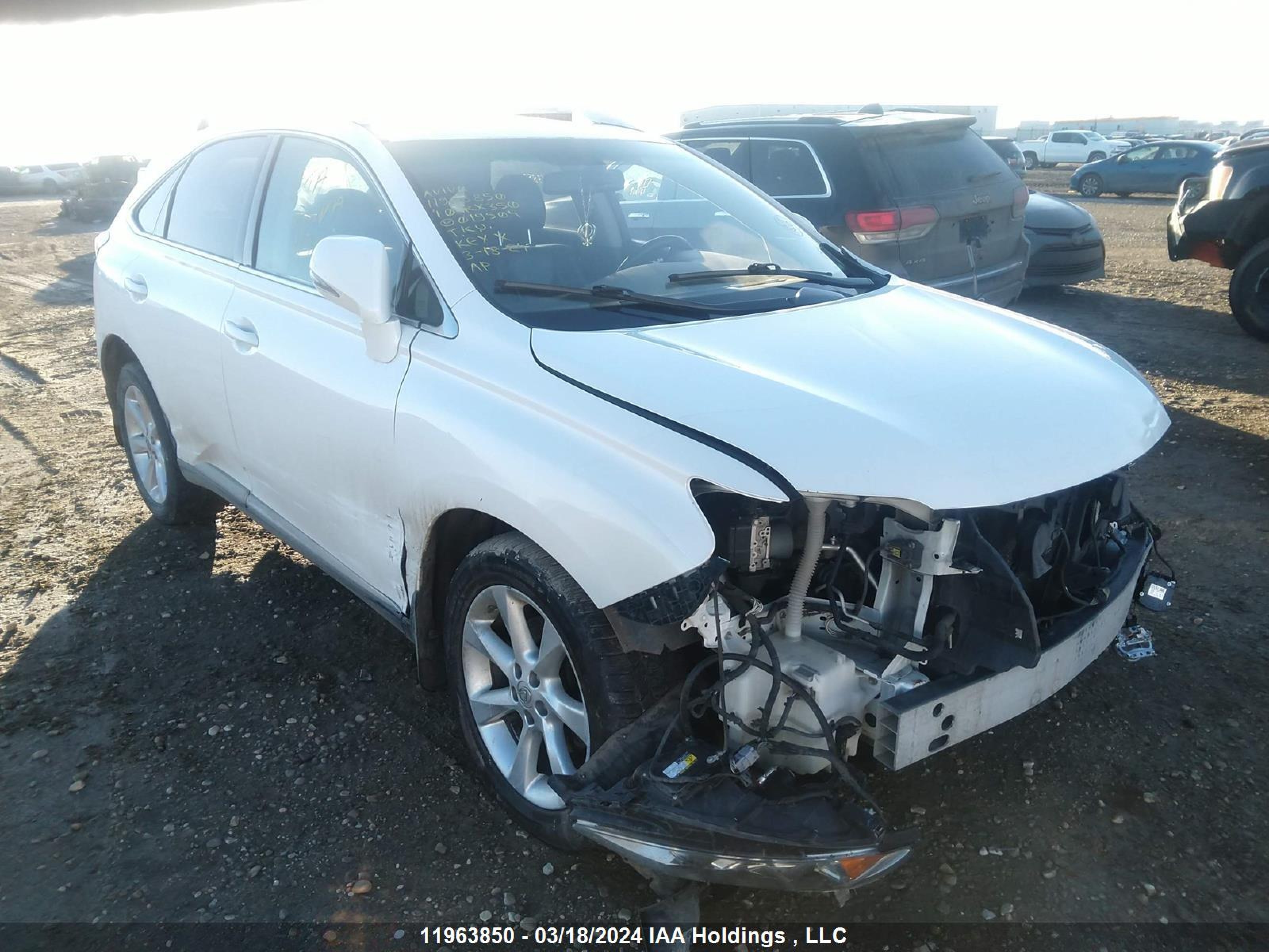 LEXUS RX 2010 2t2bk1ba9ac019504