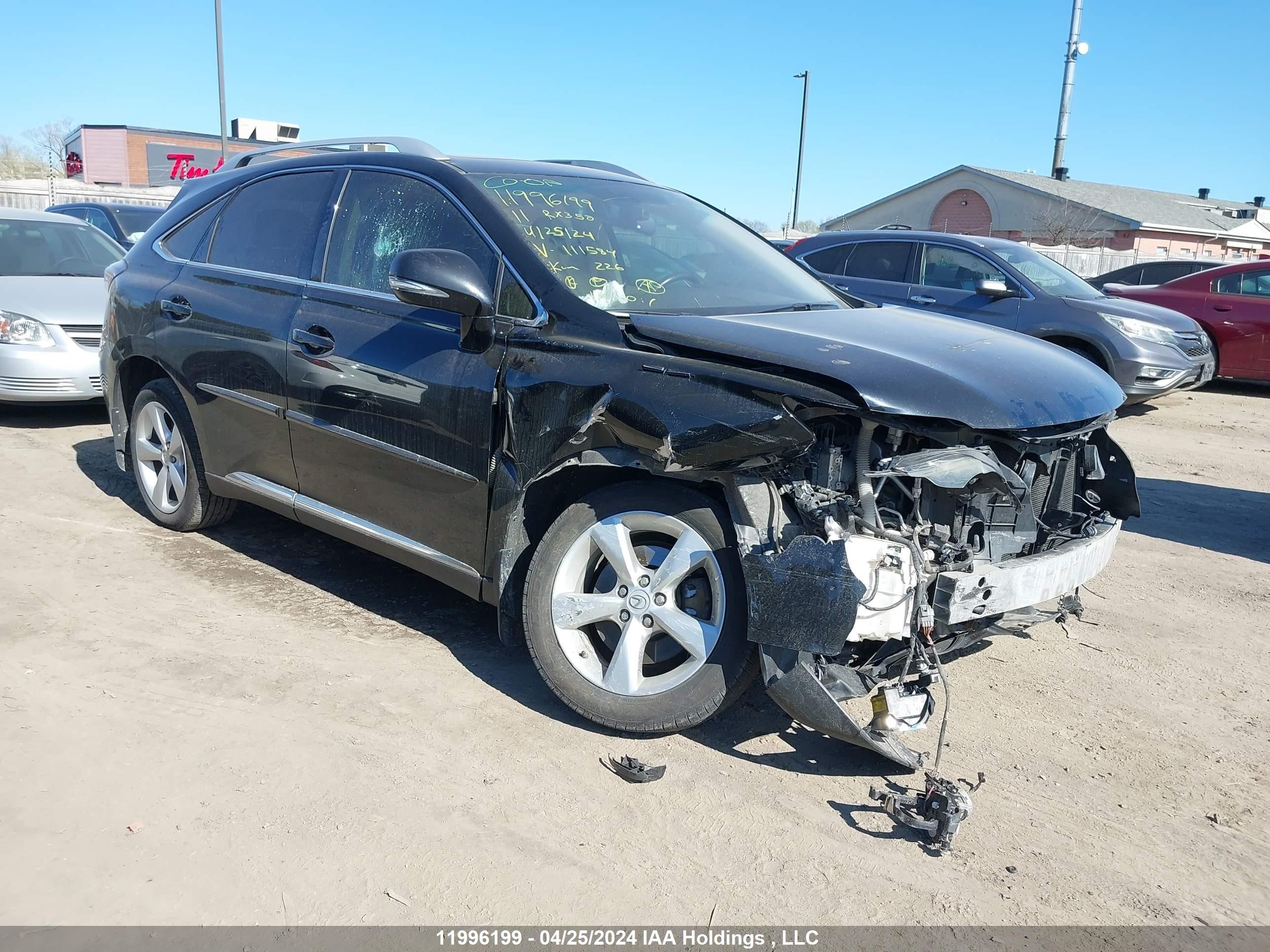 LEXUS RX 2011 2t2bk1ba9bc111584