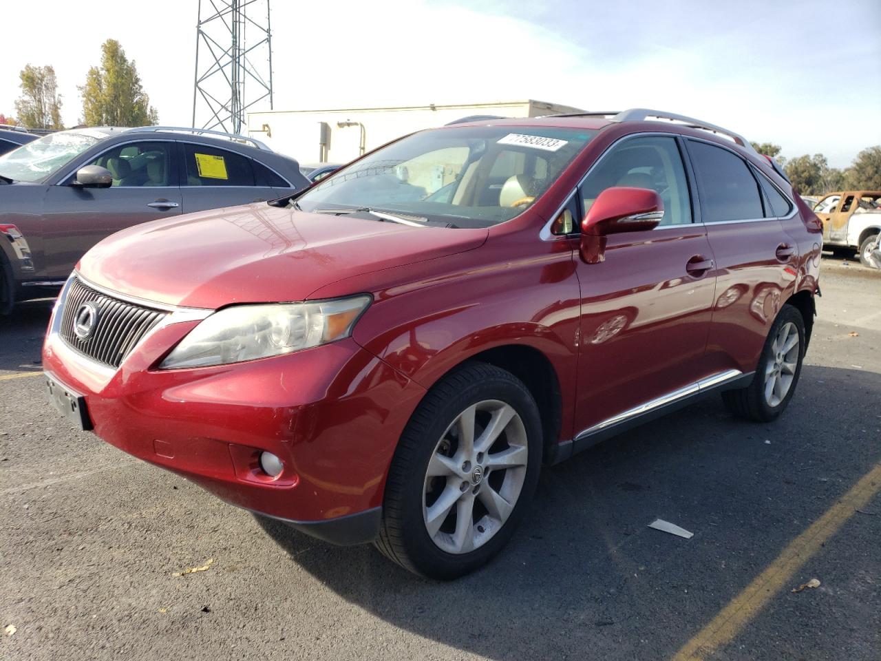 LEXUS RX 2012 2t2bk1ba9cc135675