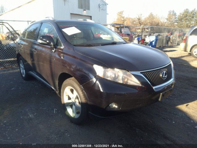 LEXUS RX 350 2010 2t2bk1baxac011699