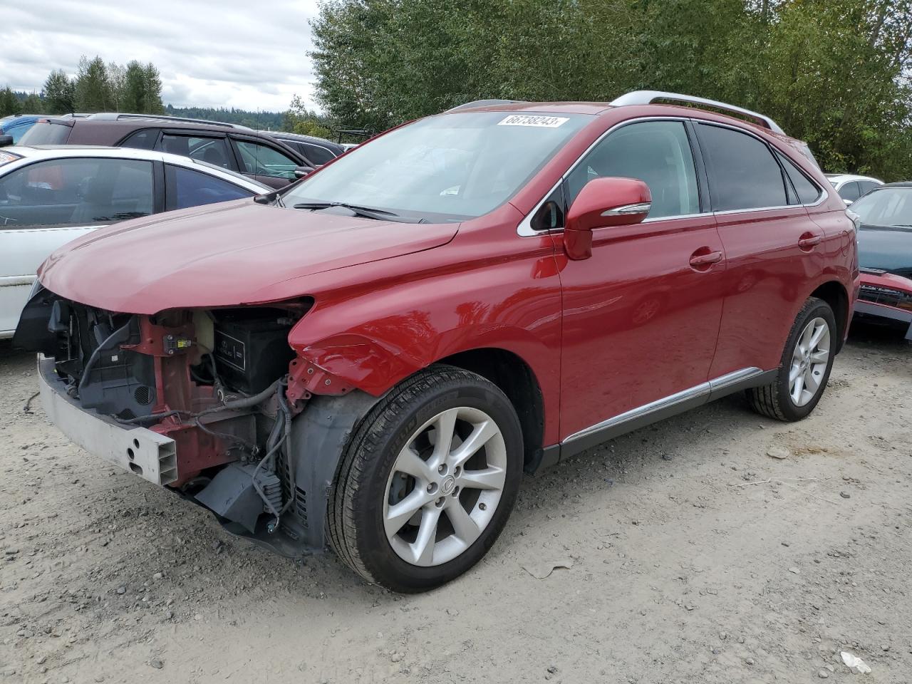 LEXUS RX 2010 2t2bk1baxac077380