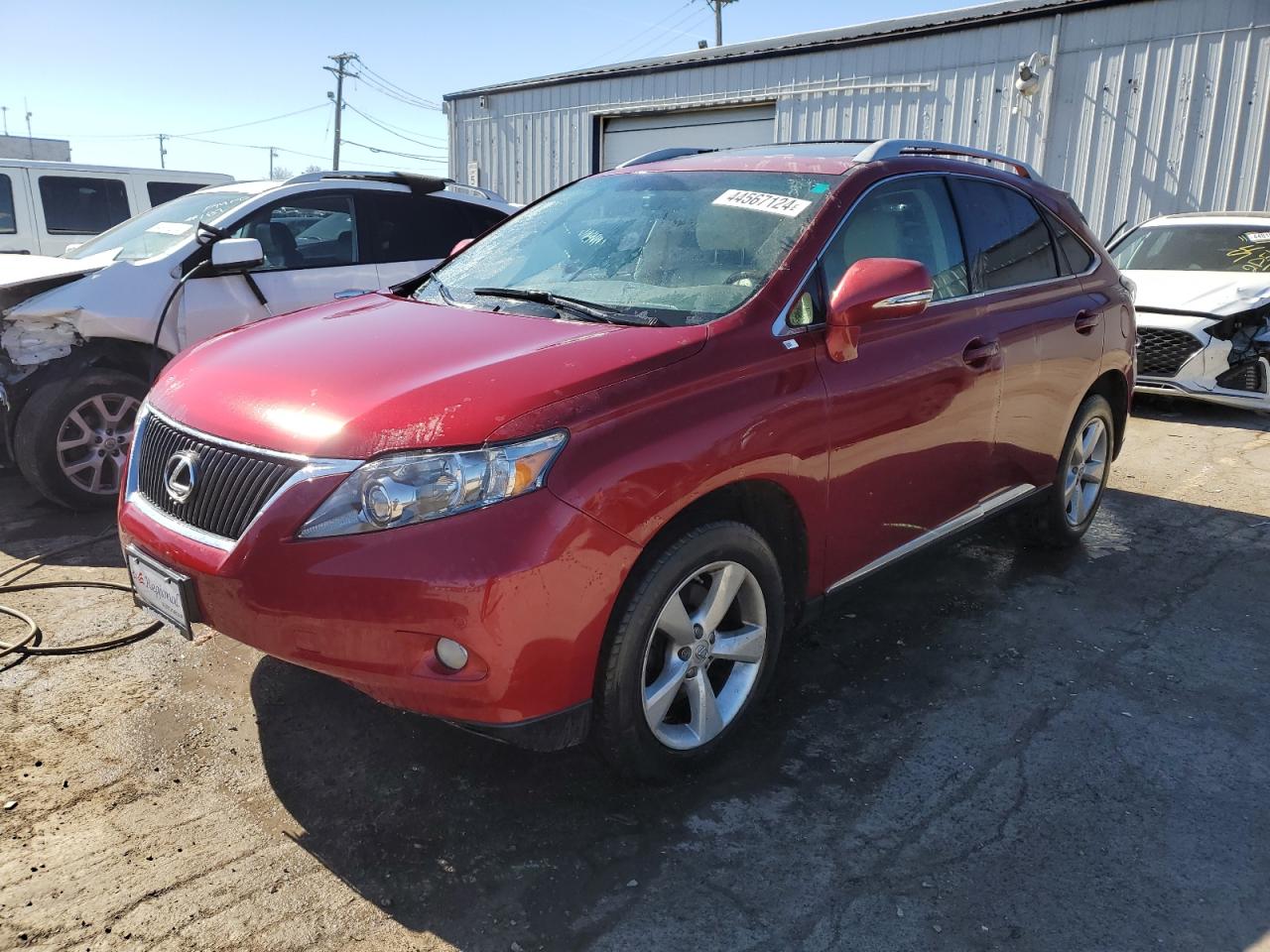 LEXUS RX 2011 2t2bk1baxbc089563