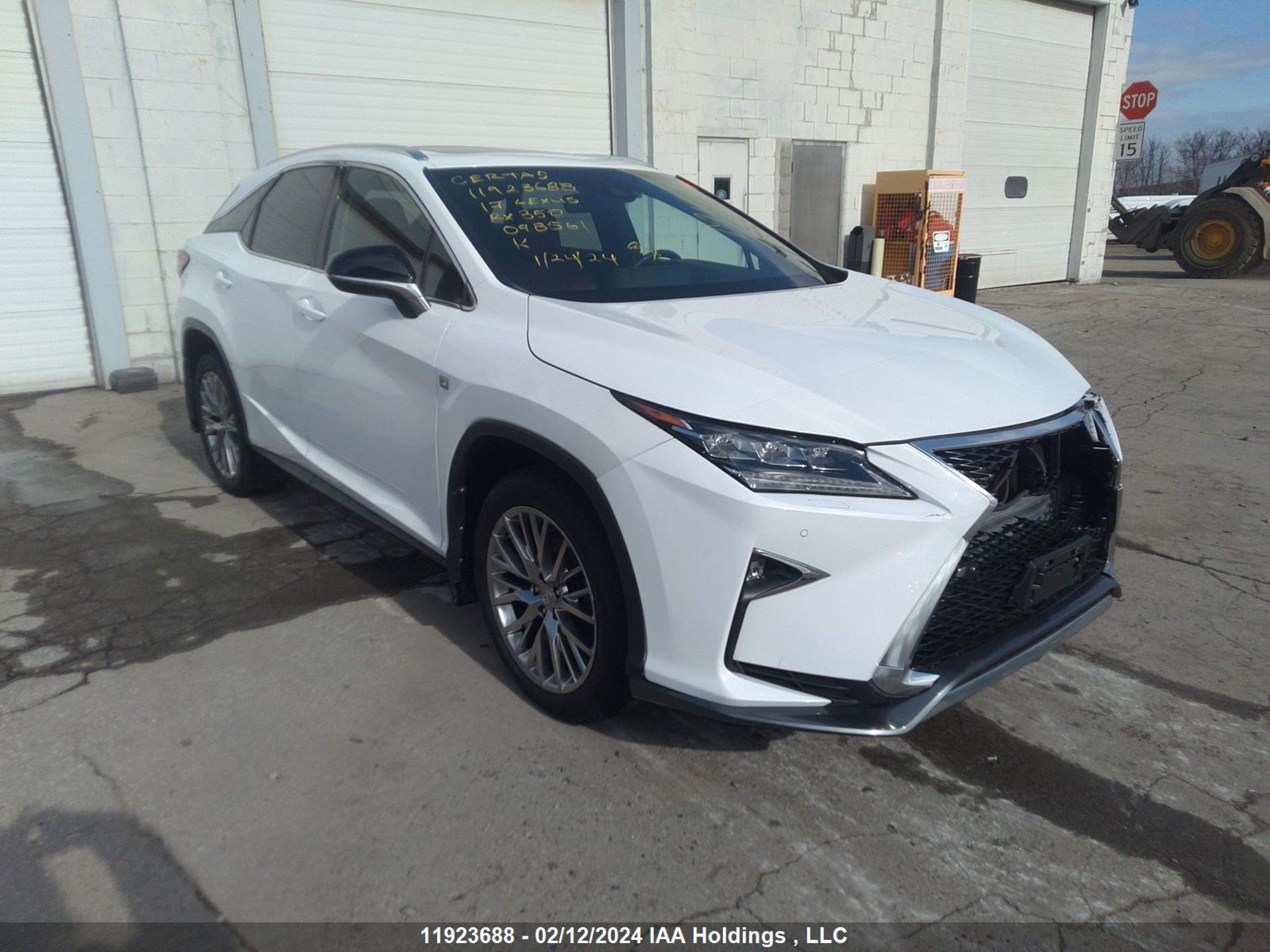 LEXUS RX 2017 2t2bzmca1hc098561