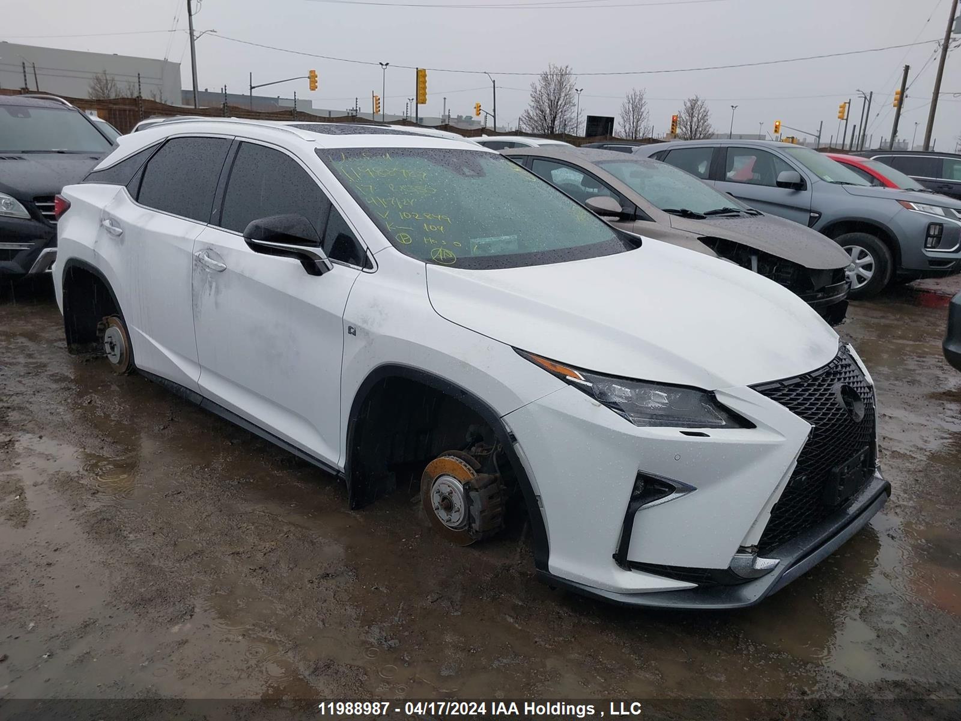 LEXUS RX 2017 2t2bzmca1hc102849