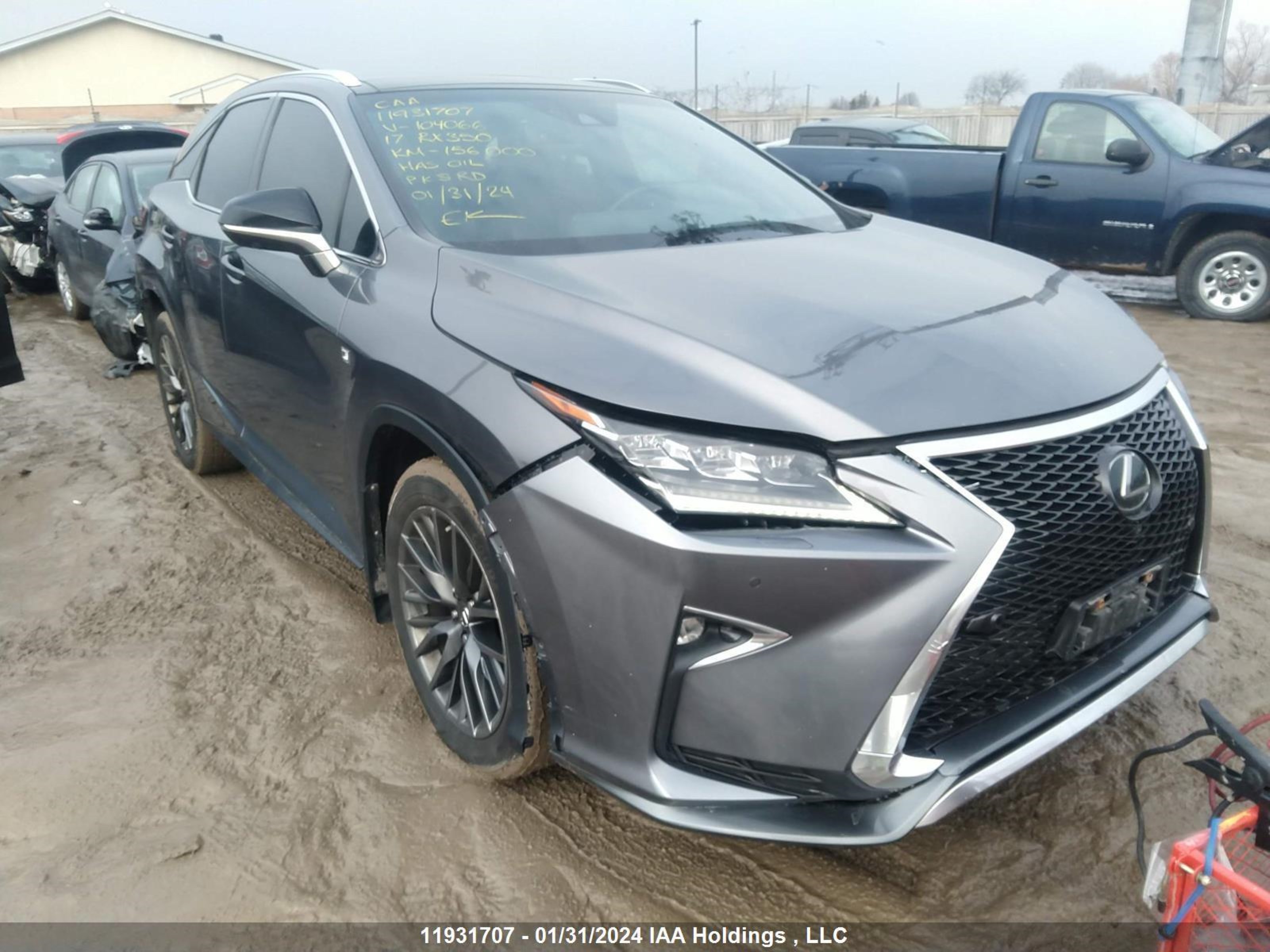 LEXUS RX 2017 2t2bzmca1hc104066