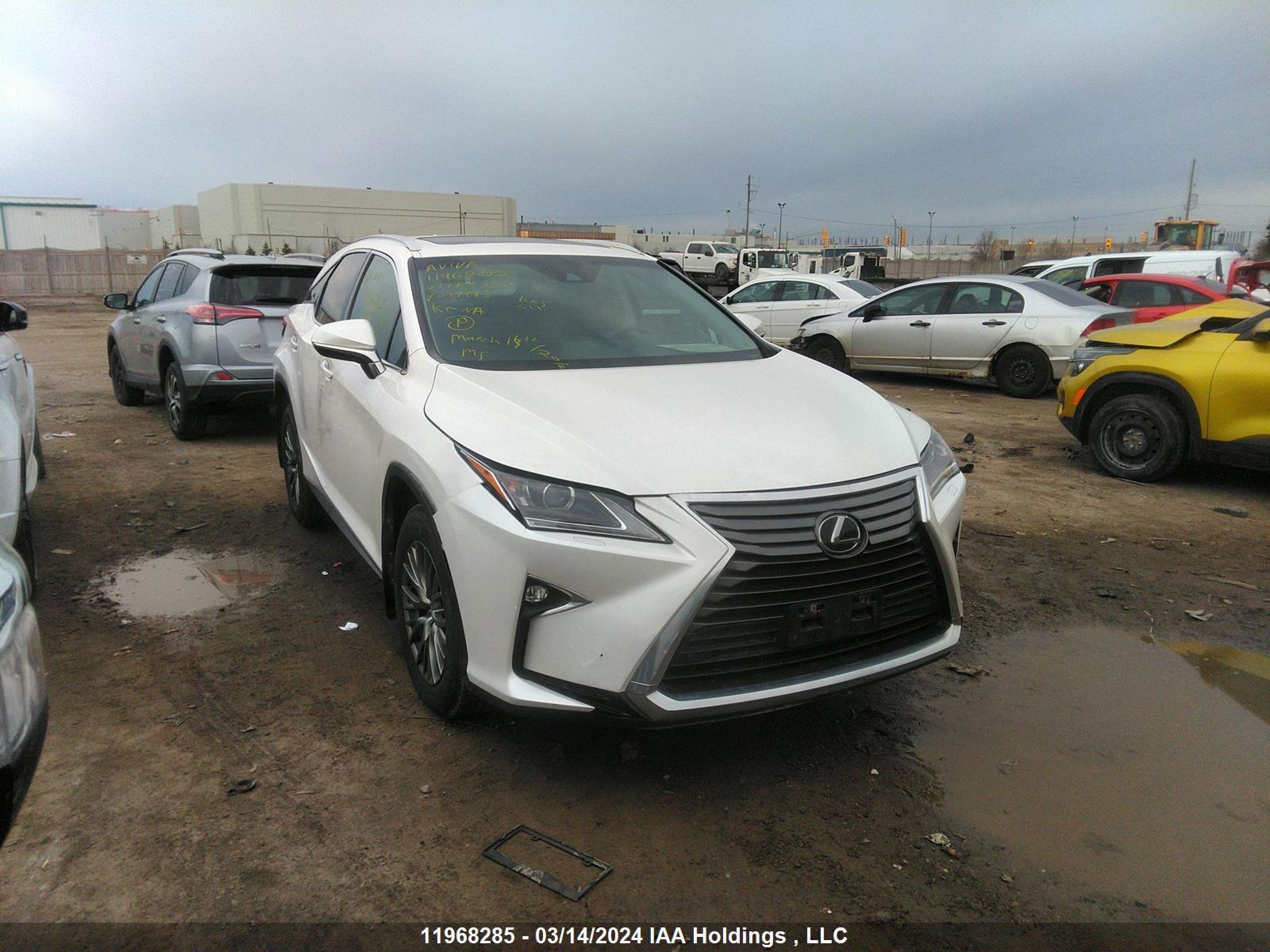 LEXUS RX 2017 2t2bzmca2hc099993