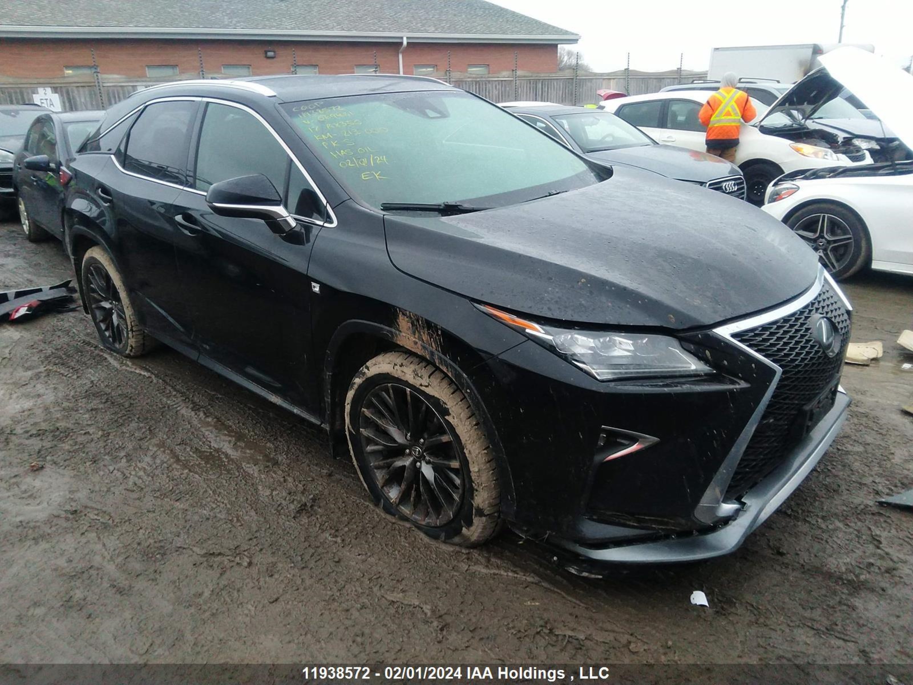 LEXUS RX 2017 2t2bzmcaxhc069981