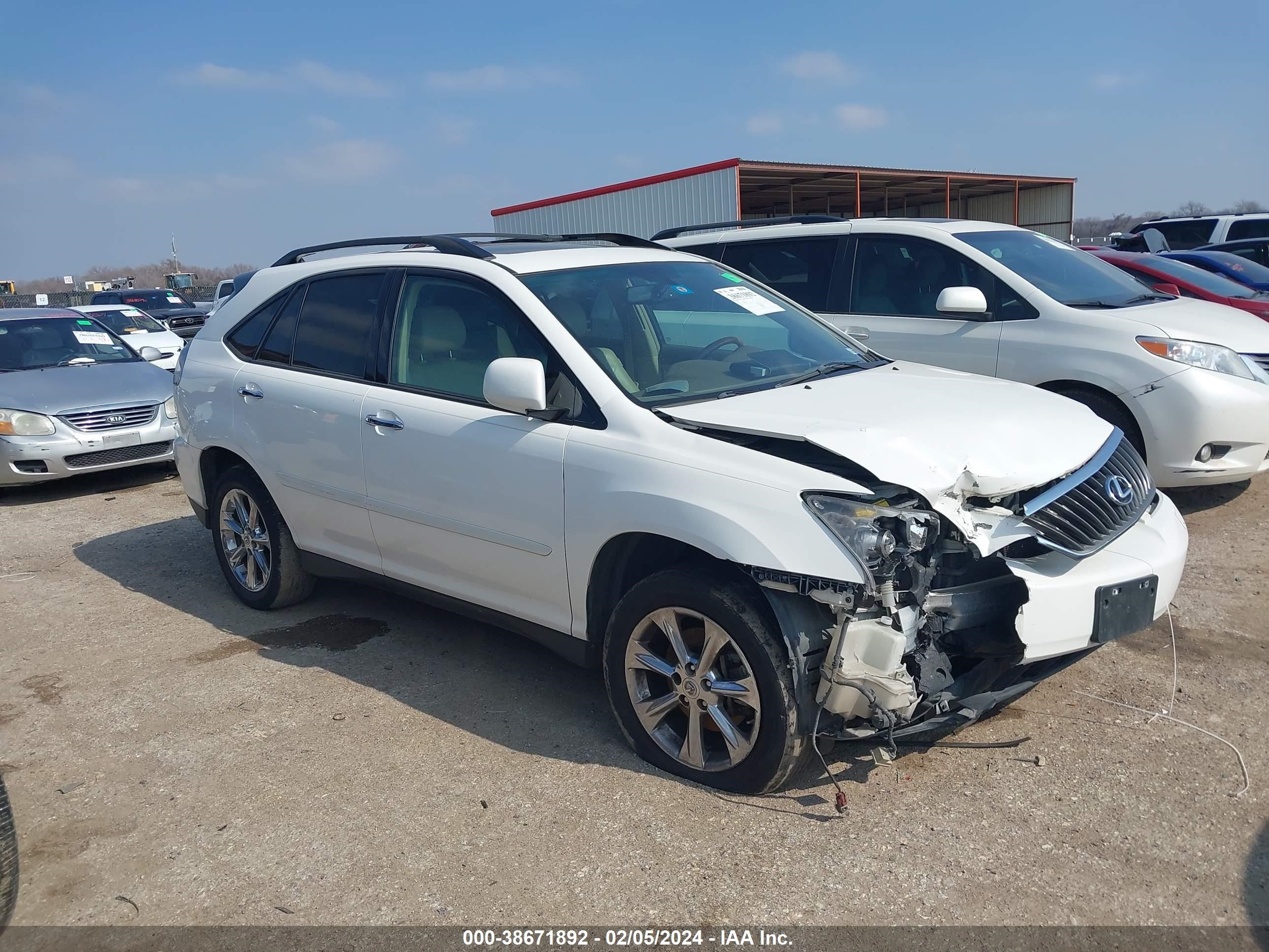 LEXUS RX 2008 2t2gk31u08c053130