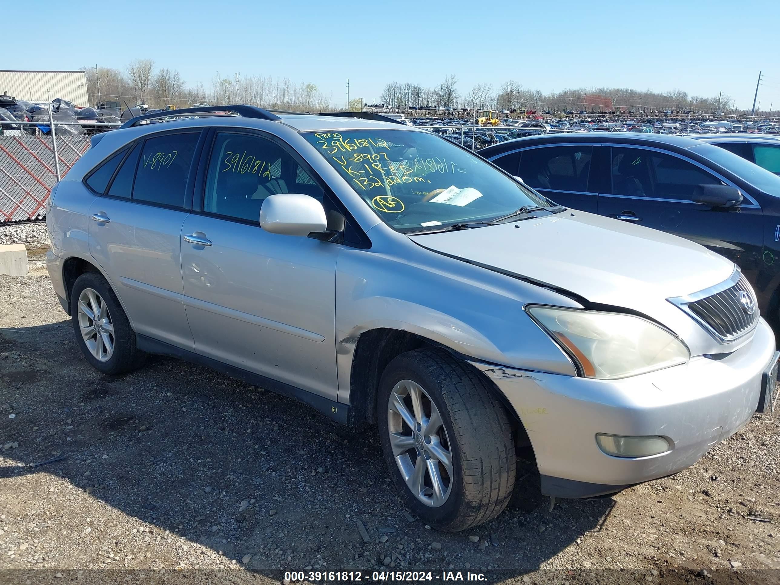 LEXUS RX 2009 2t2gk31u09c068907