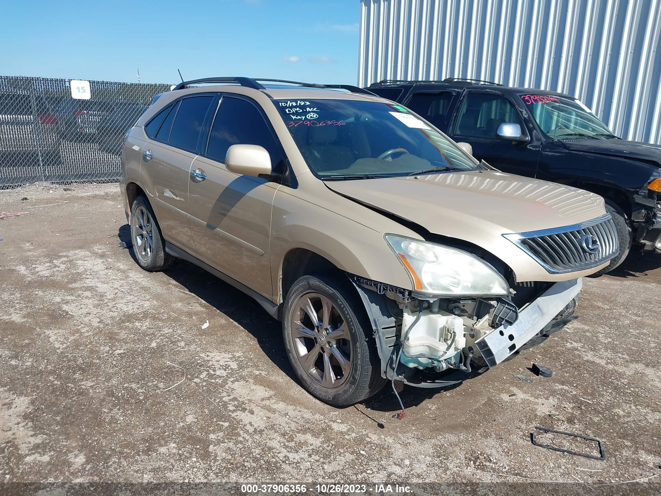 LEXUS RX 2009 2t2gk31u09c076540