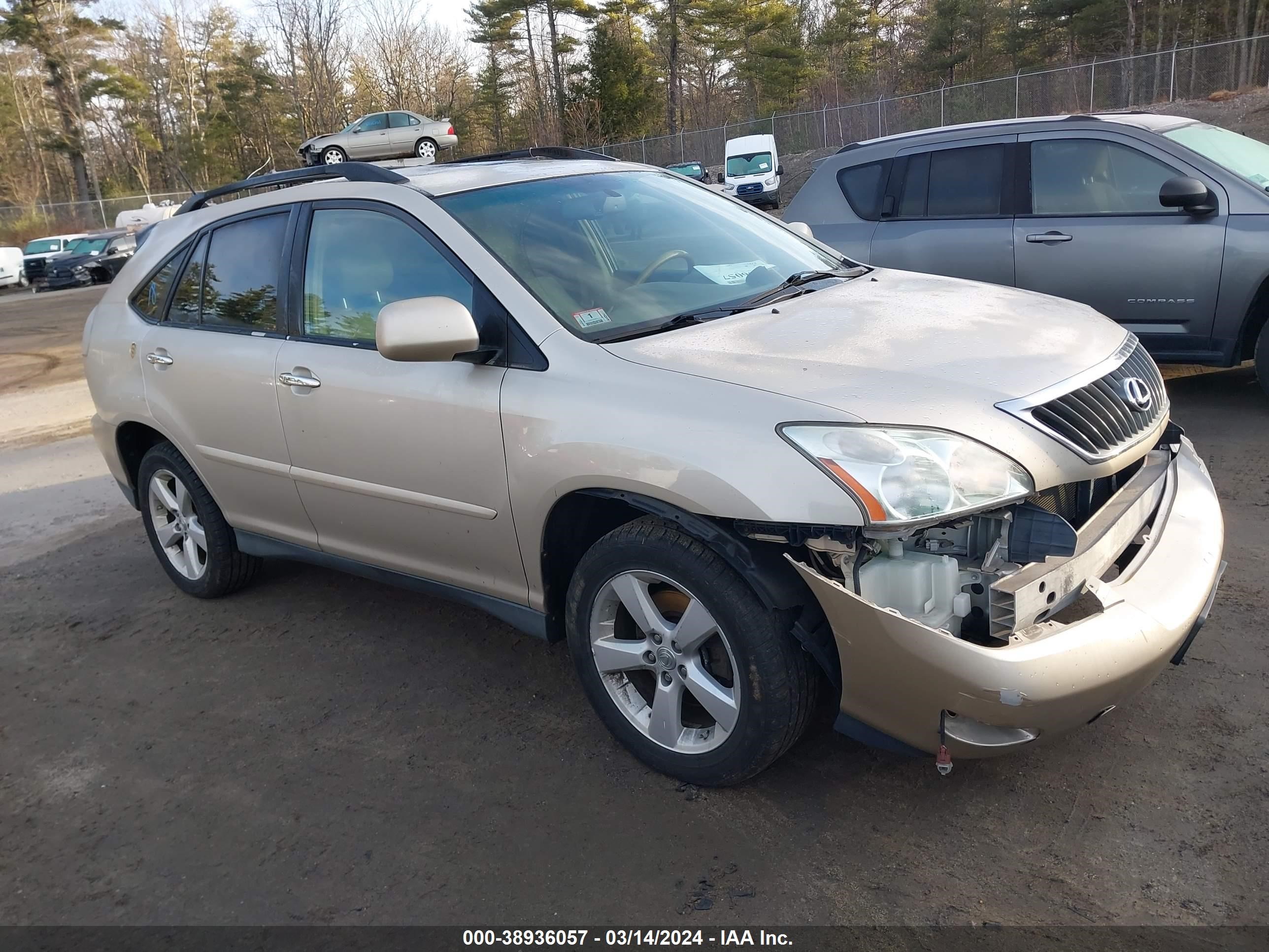 LEXUS RX 2008 2t2gk31u28c049449