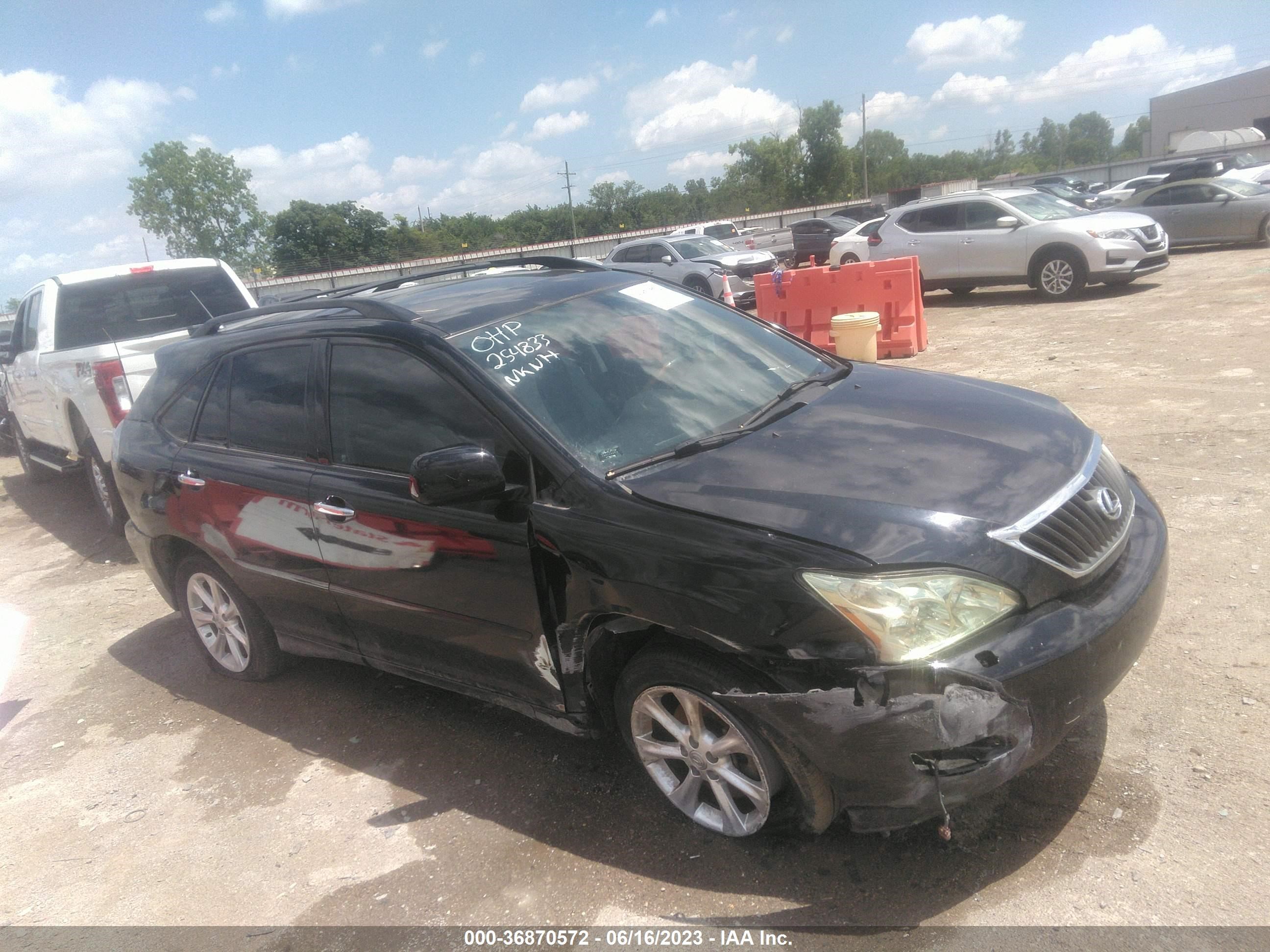 LEXUS RX 2009 2t2gk31u29c066611