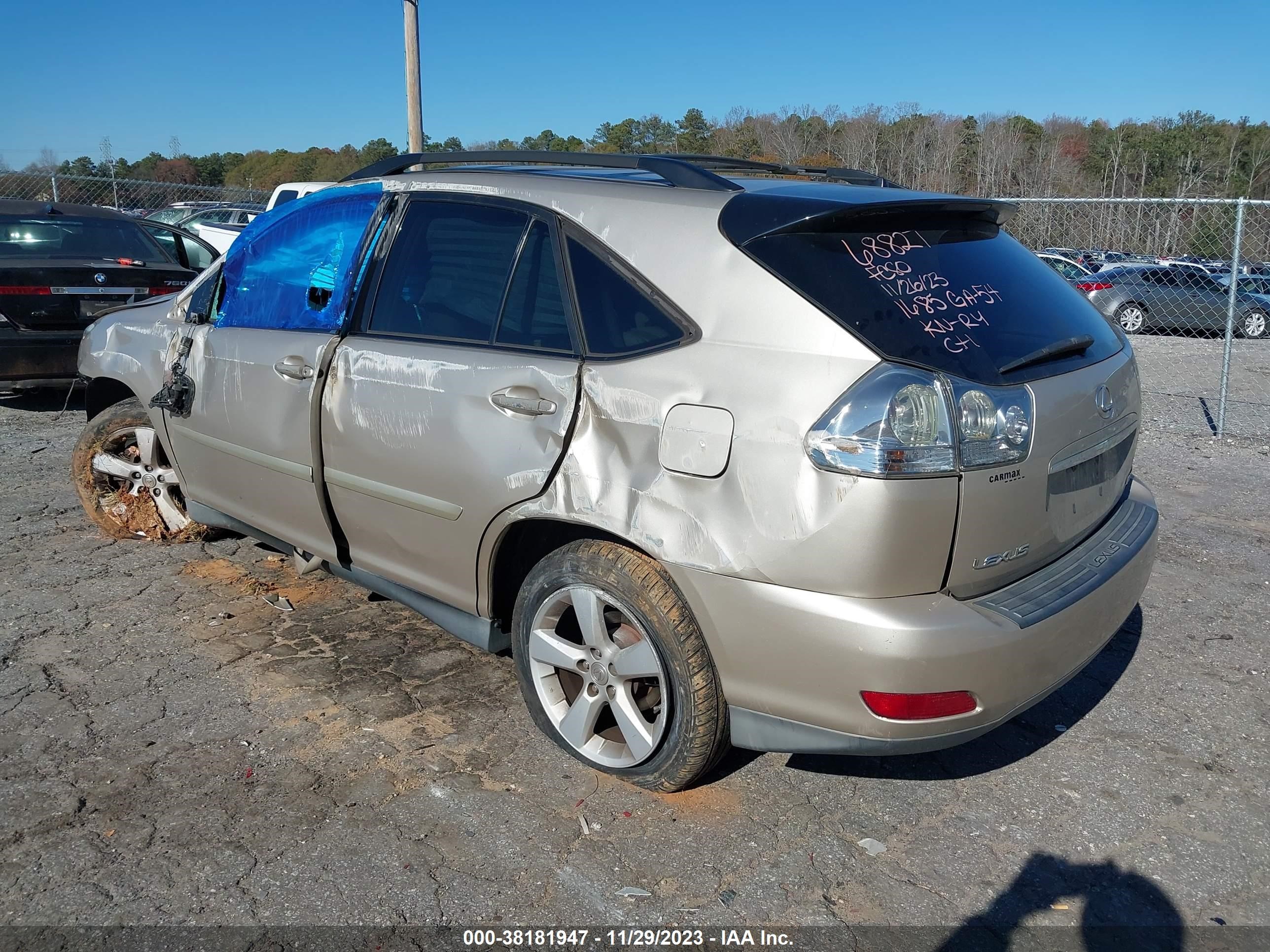 LEXUS RX 2007 2t2gk31u57c010787