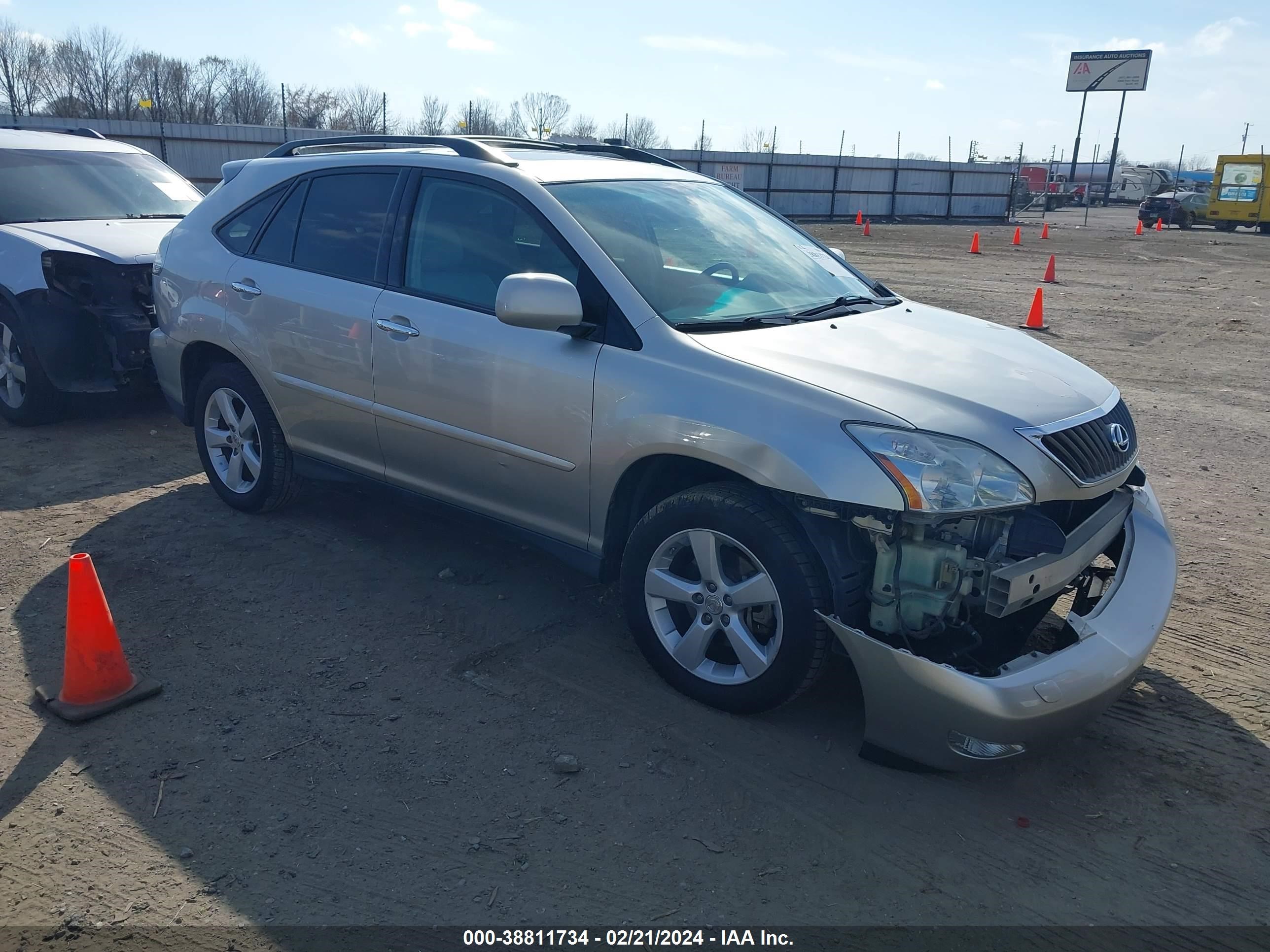 LEXUS RX 2008 2t2gk31u58c029017