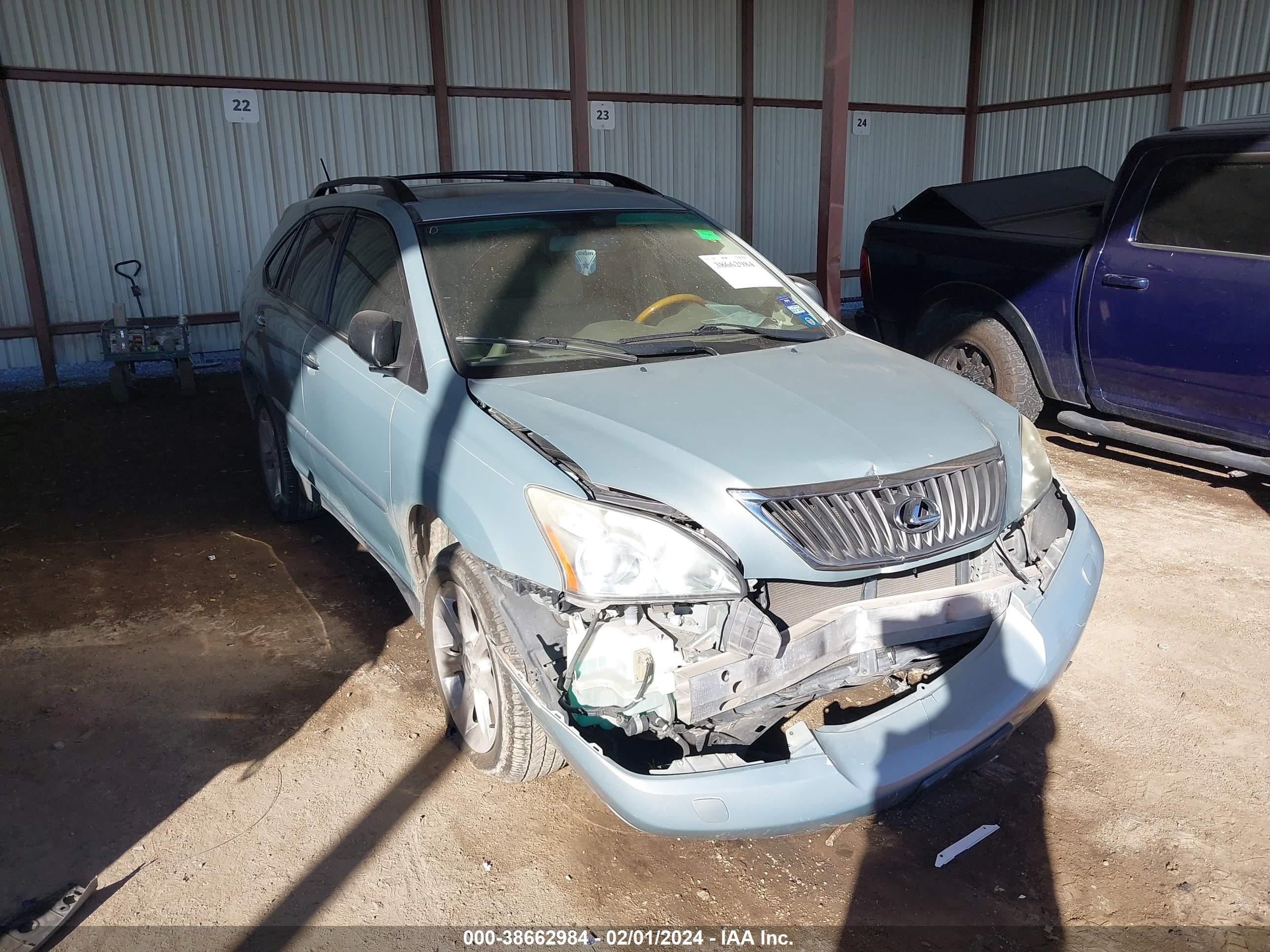 LEXUS RX 350 2008 2t2gk31u68c031245