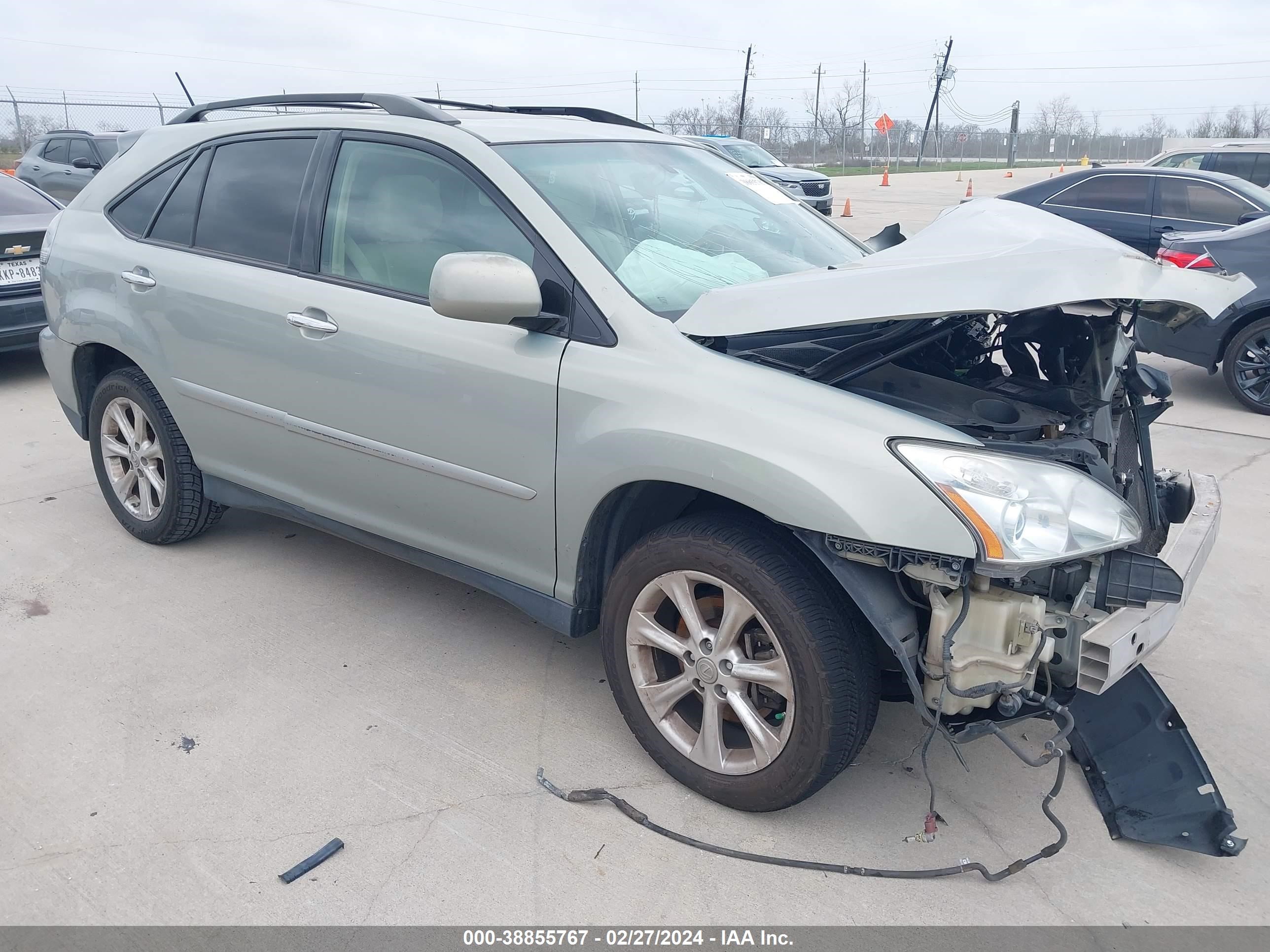 LEXUS RX 2008 2t2gk31u78c048250