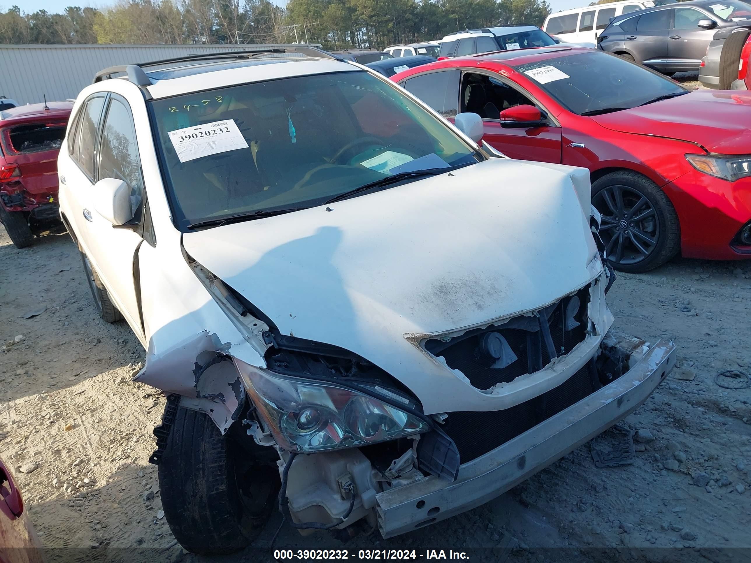 LEXUS RX 2008 2t2gk31u78c048457