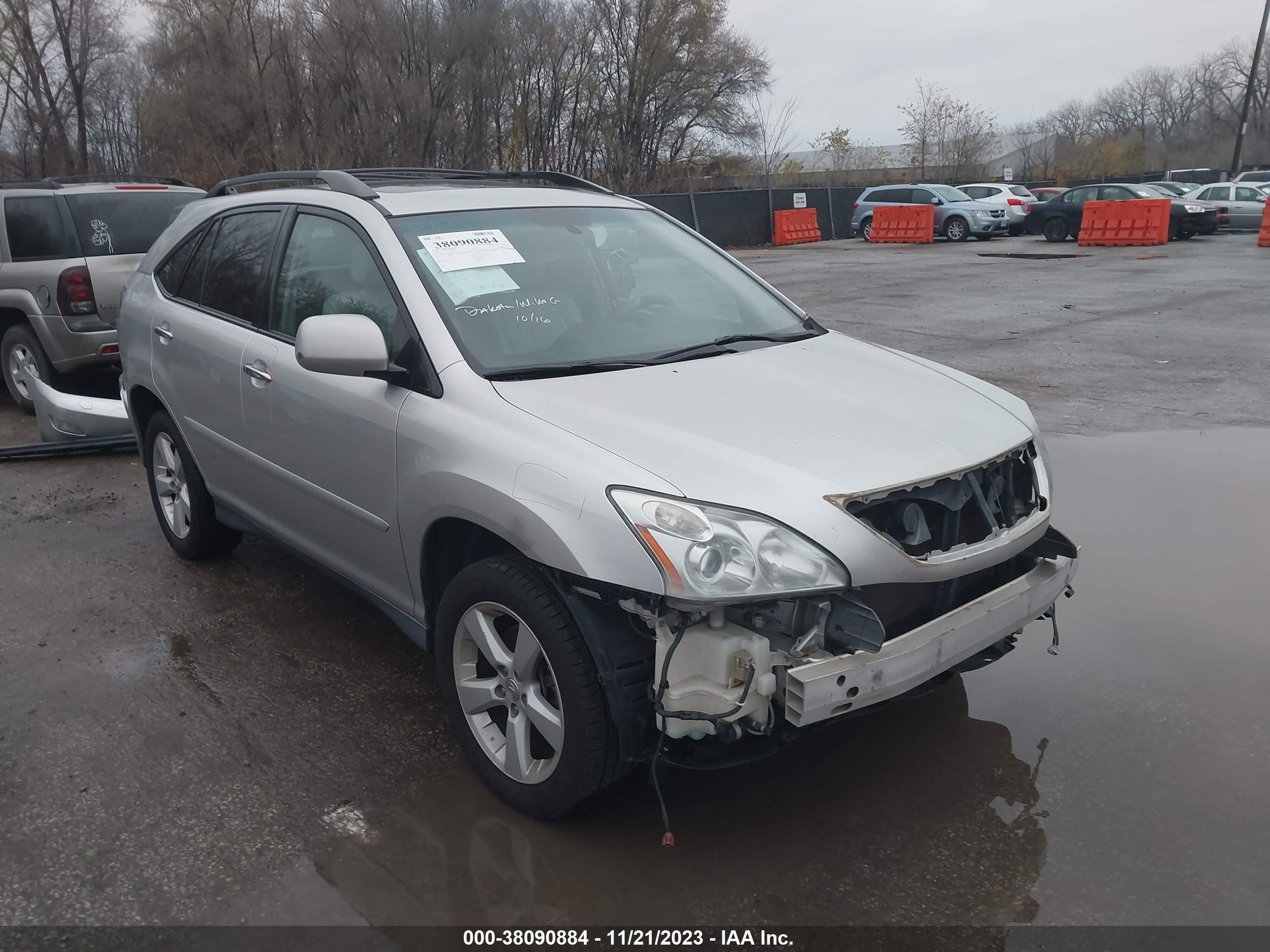 LEXUS RX 2008 2t2gk31u78c050810