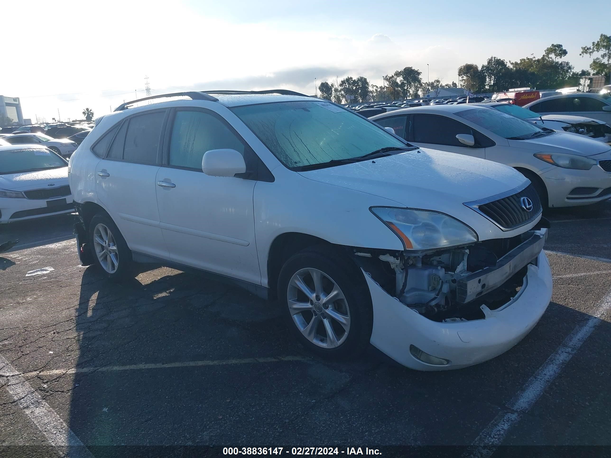 LEXUS RX 2009 2t2gk31u89c078486