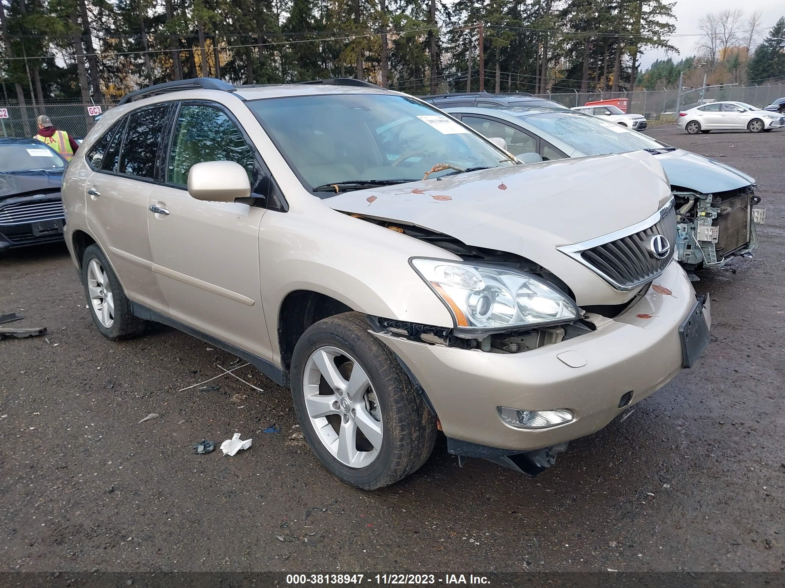 LEXUS RX 2008 2t2gk31u98c055250