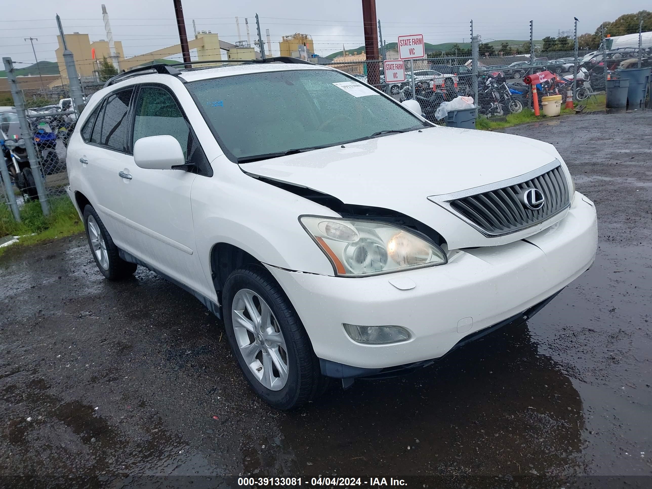 LEXUS RX 2008 2t2gk31ux8c032334