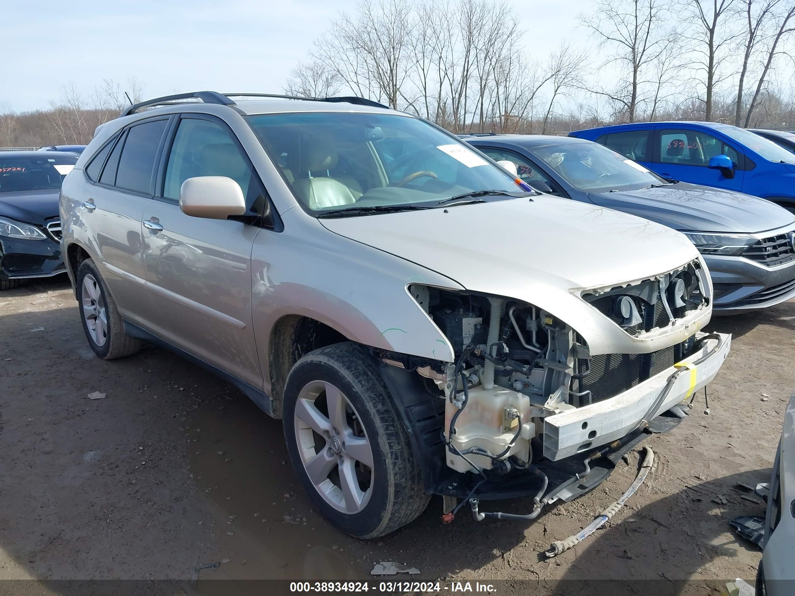 LEXUS RX 2008 2t2gk31ux8c040109