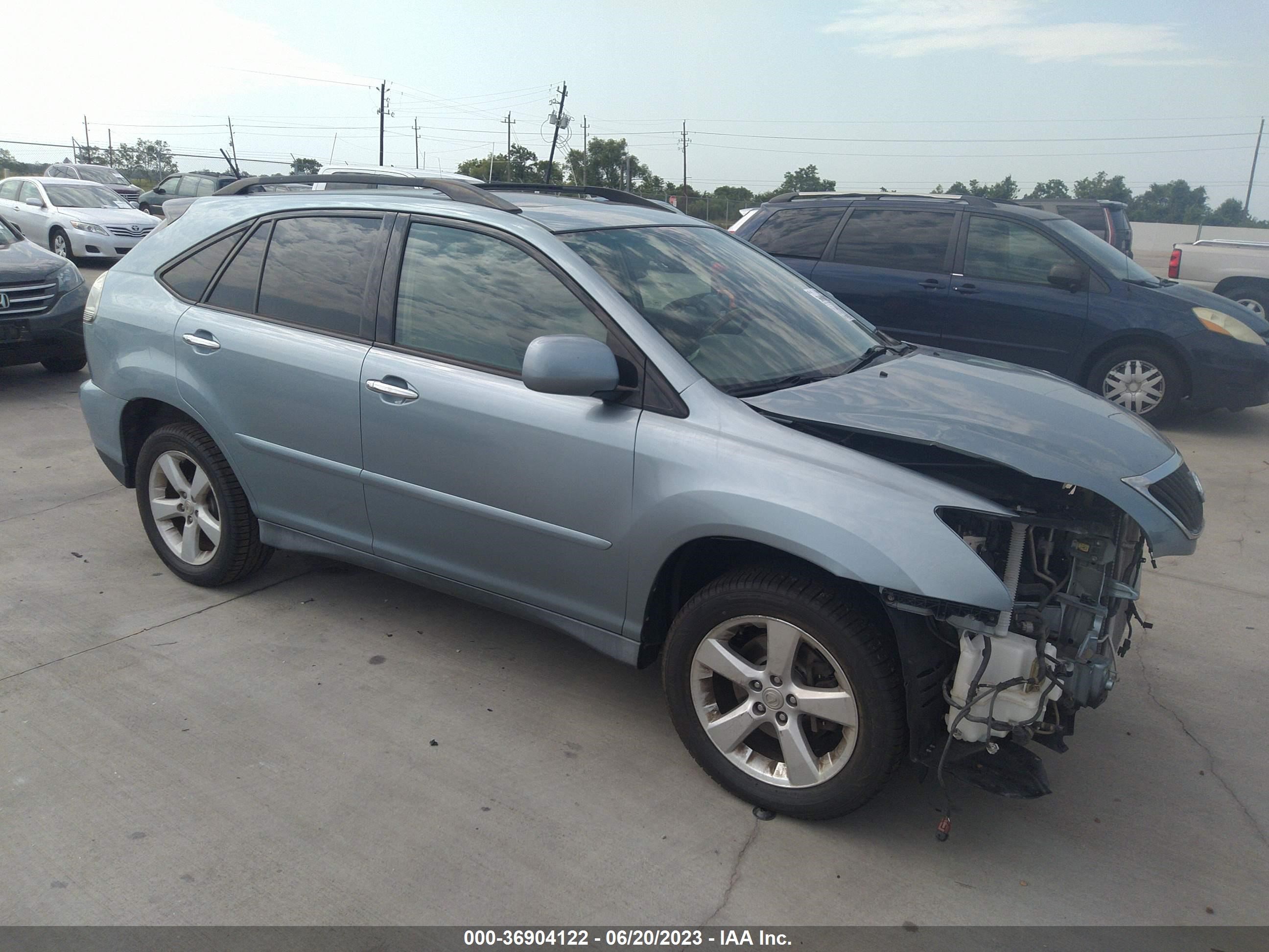 LEXUS RX 2008 2t2gk31ux8c040255