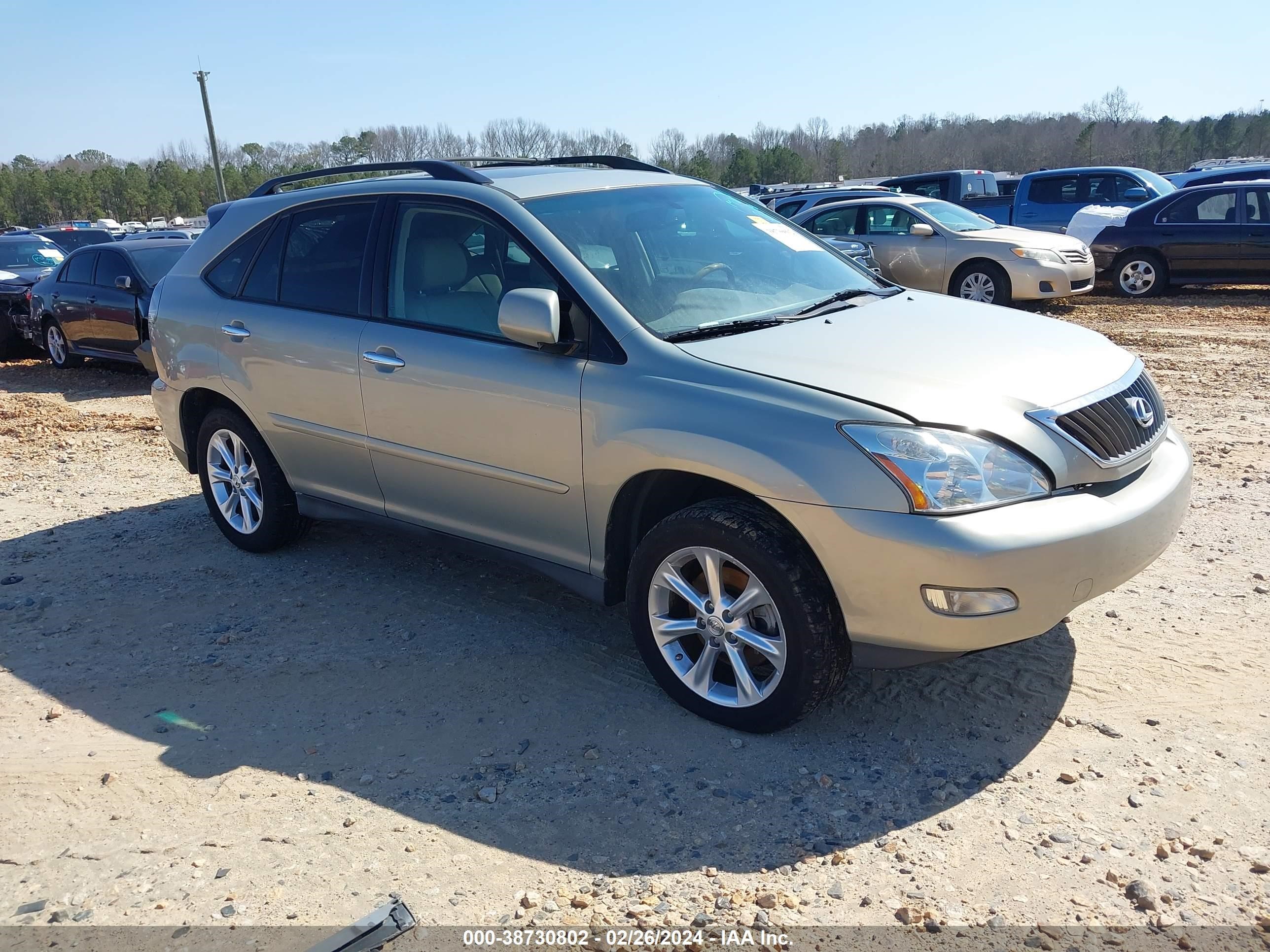 LEXUS RX 2009 2t2gk31ux9c068008