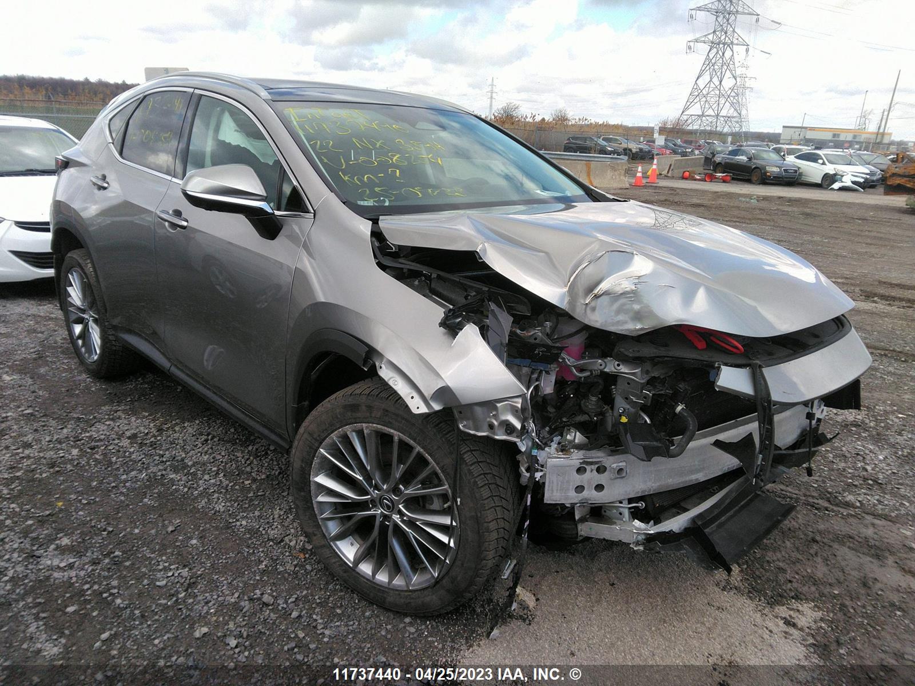 LEXUS NX 2022 2t2gkcez0nc008254