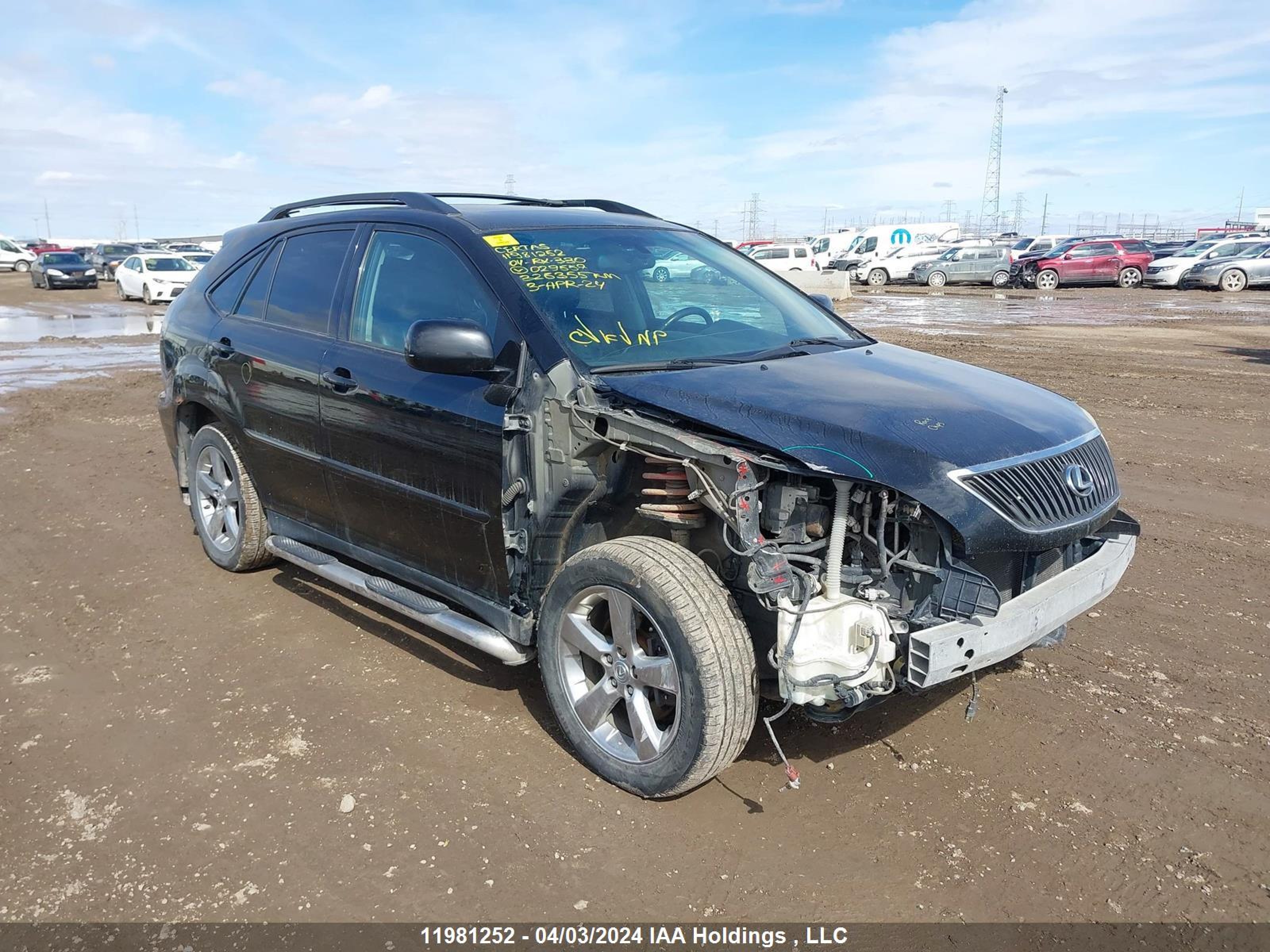 LEXUS RX 2004 2t2ha31u24c029557