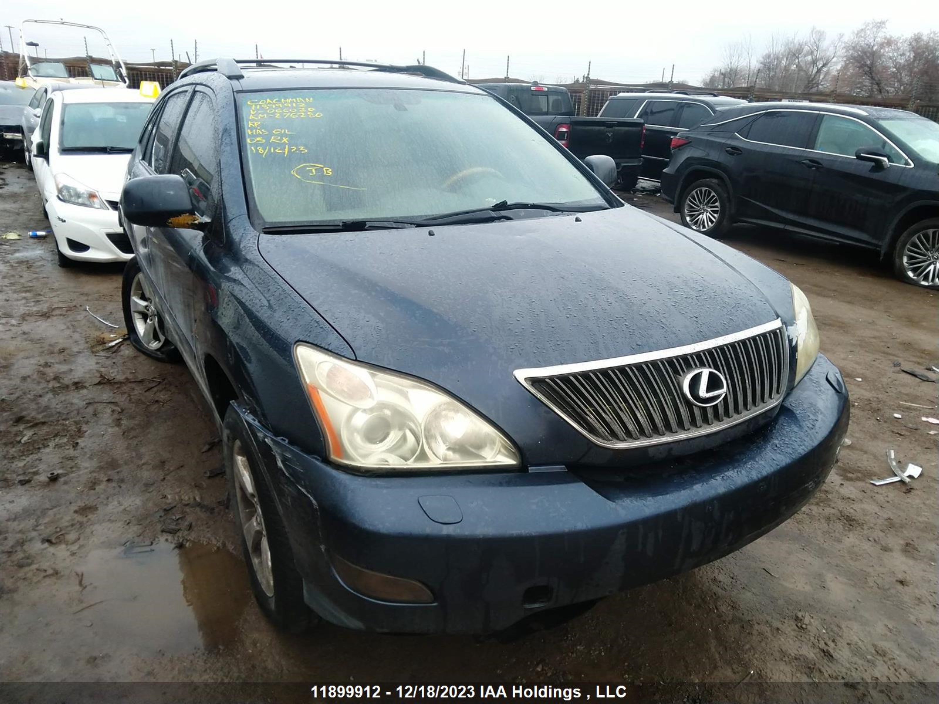 LEXUS RX 2005 2t2ha31u25c066030