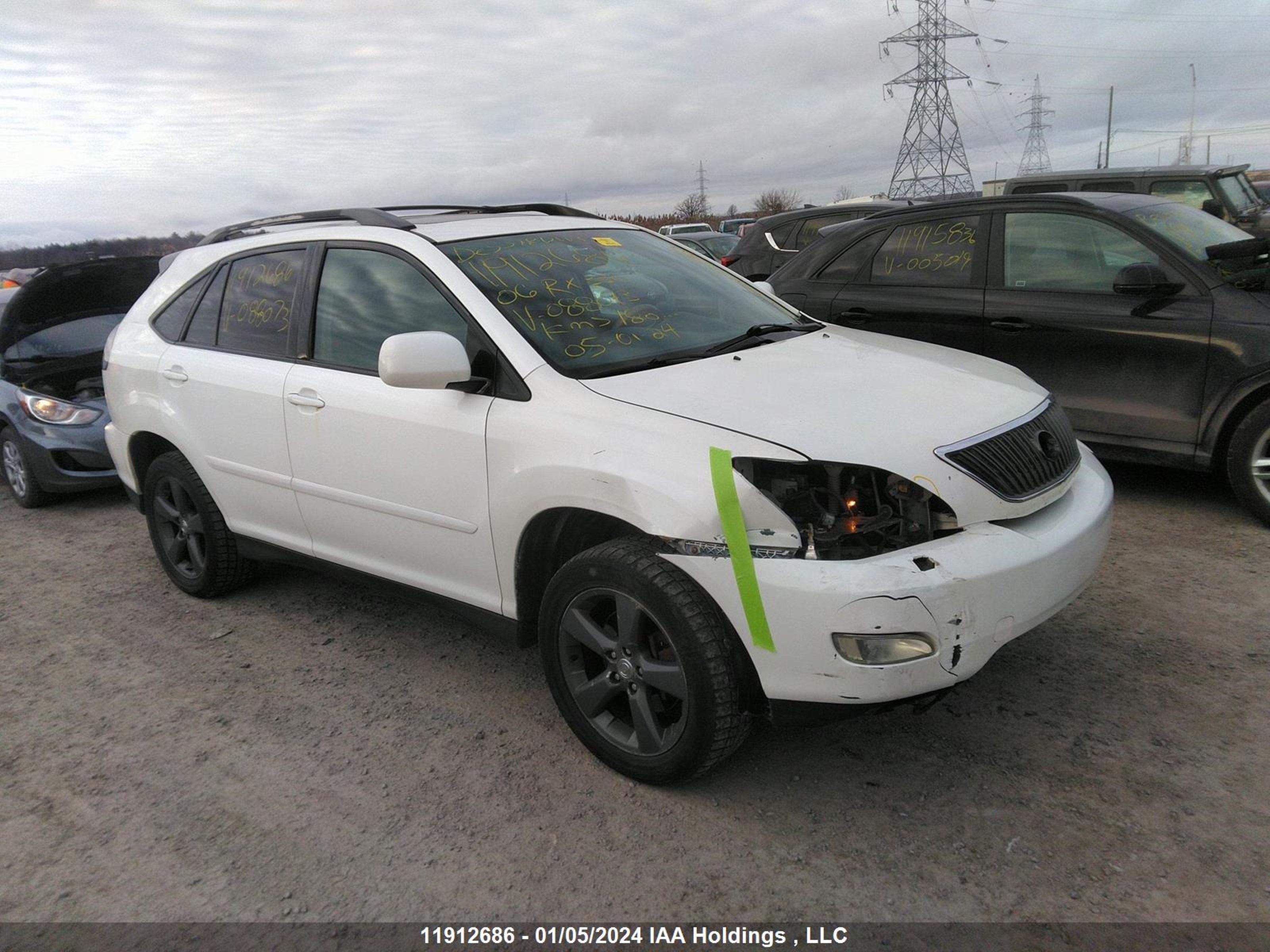 LEXUS RX 2006 2t2ha31u76c088073